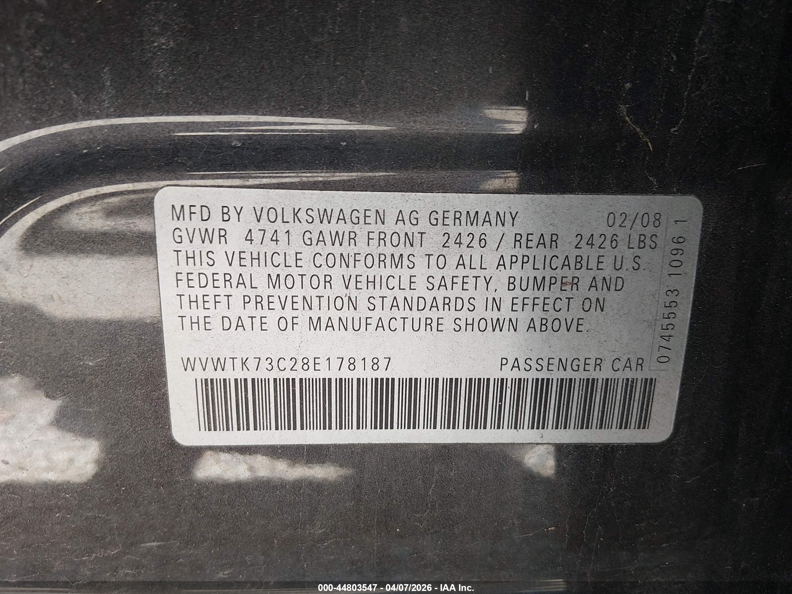 VOLKSWAGEN PASSAT image 9