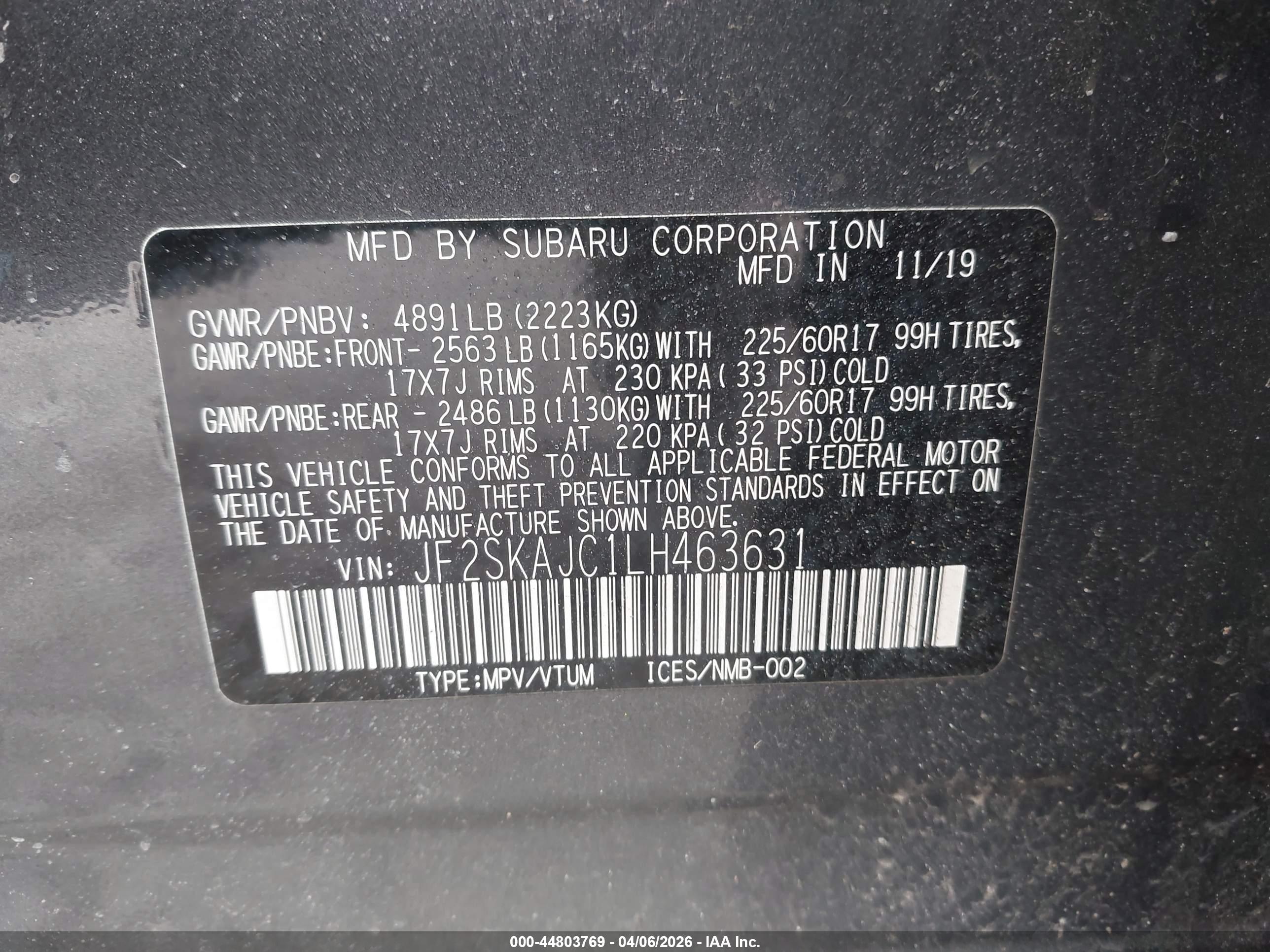 SUBARU FORESTER image 9