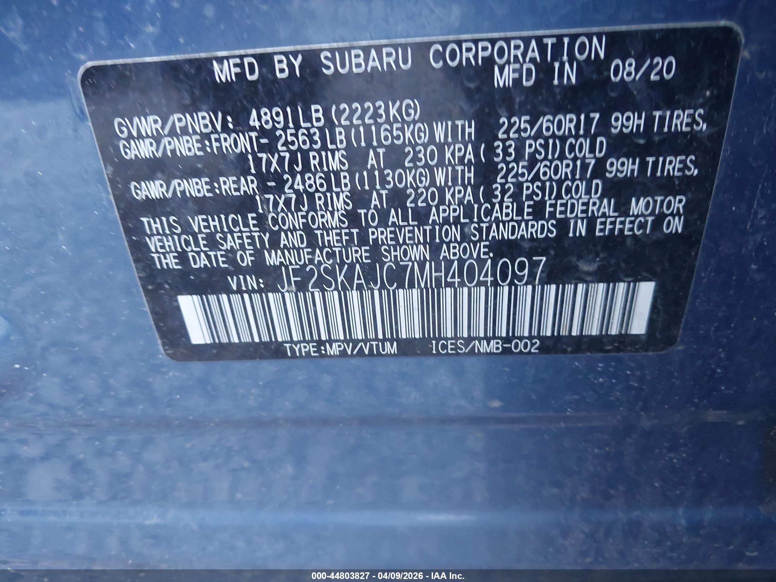 SUBARU FORESTER image 9