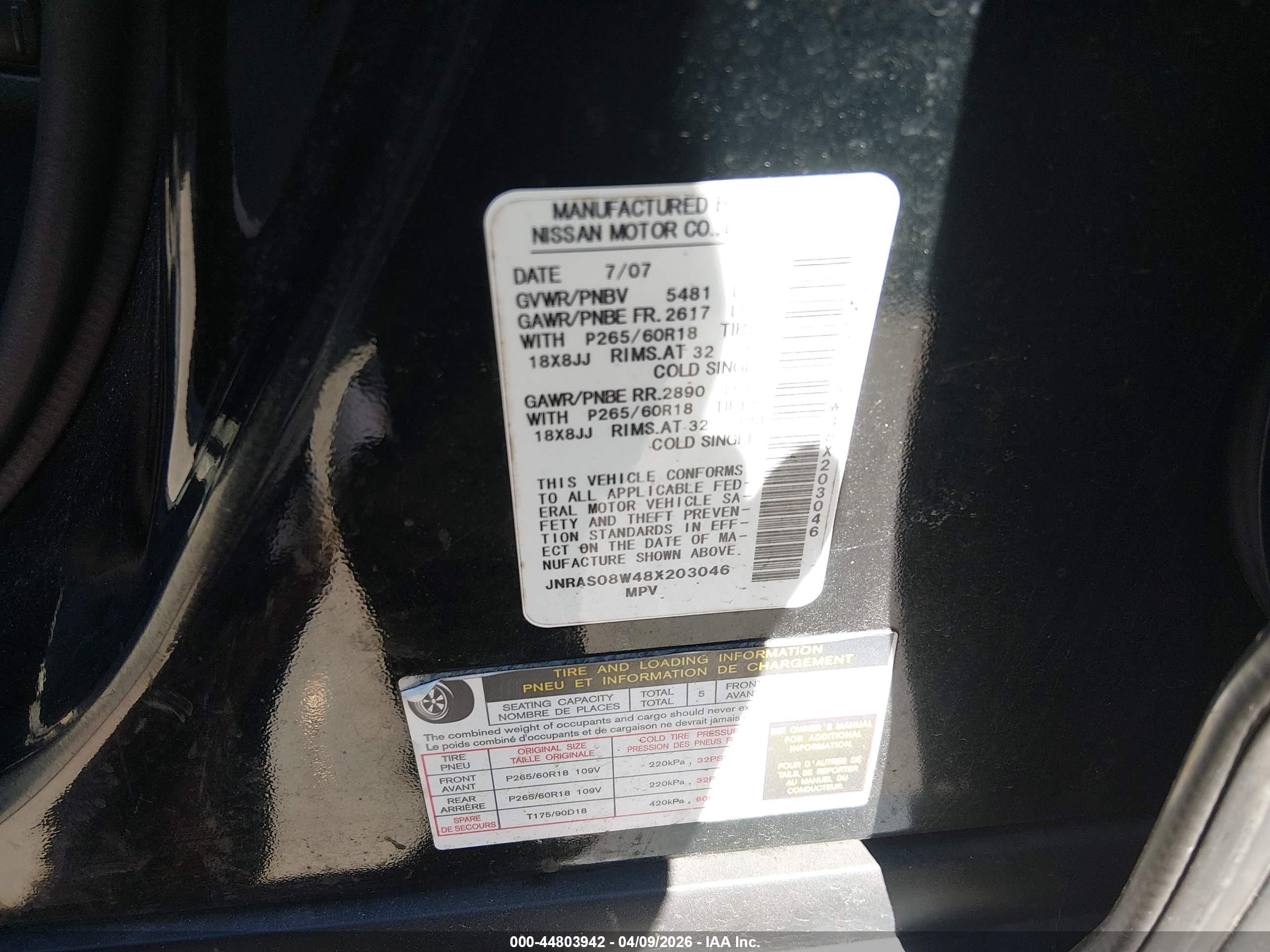 INFINITI FX35 image 9