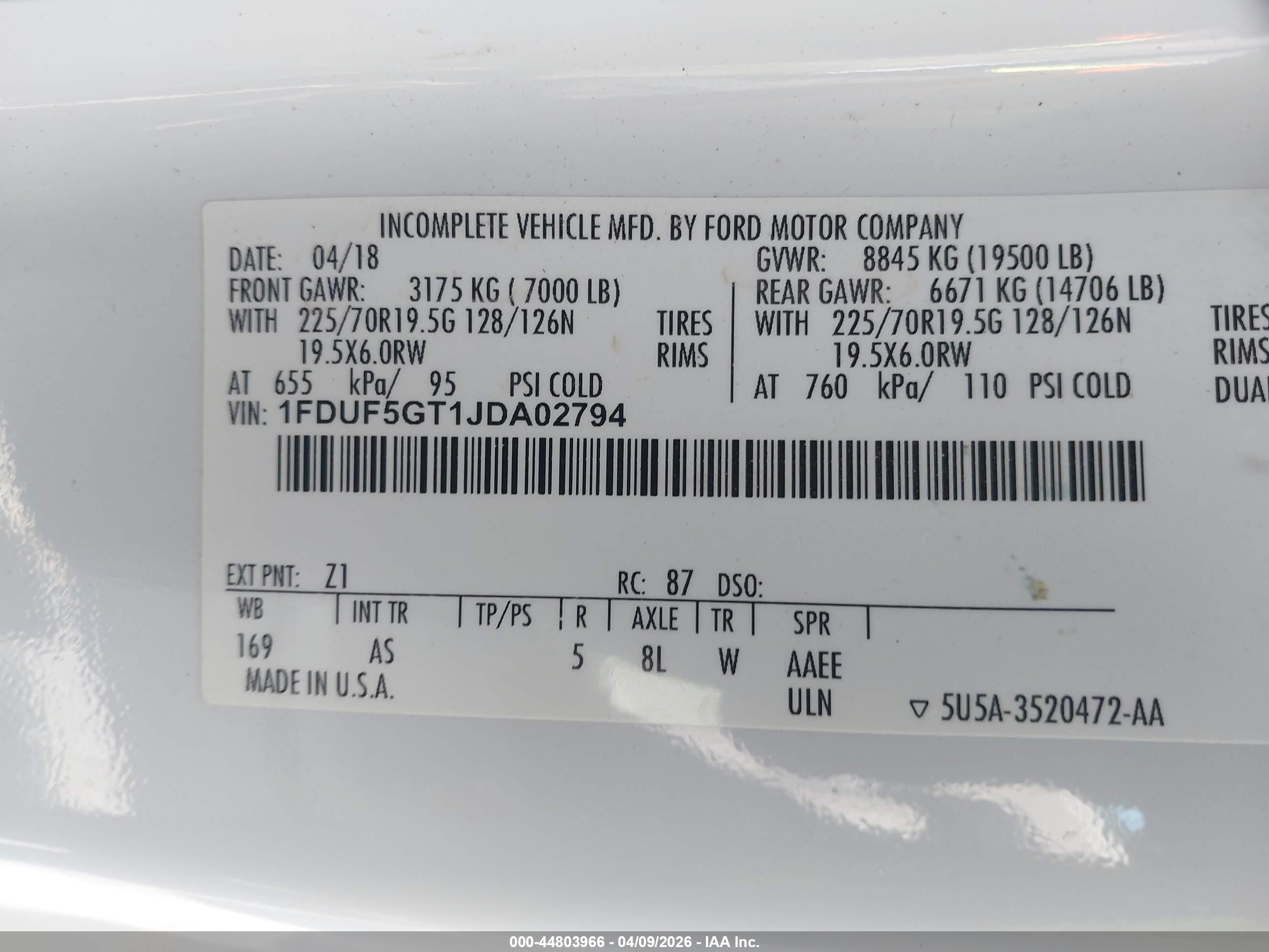 FORD F-550 image 9