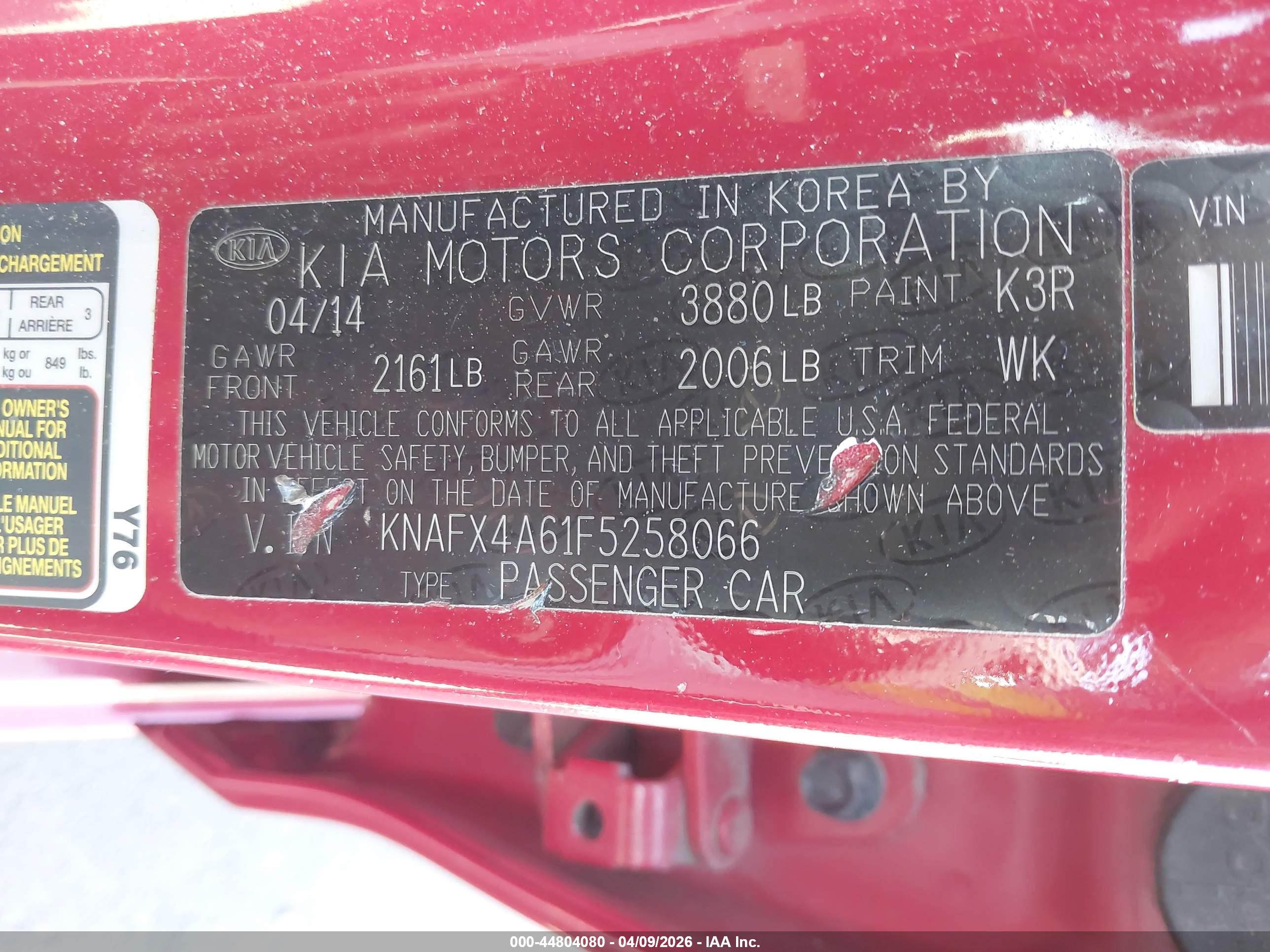 KIA FORTE image 9
