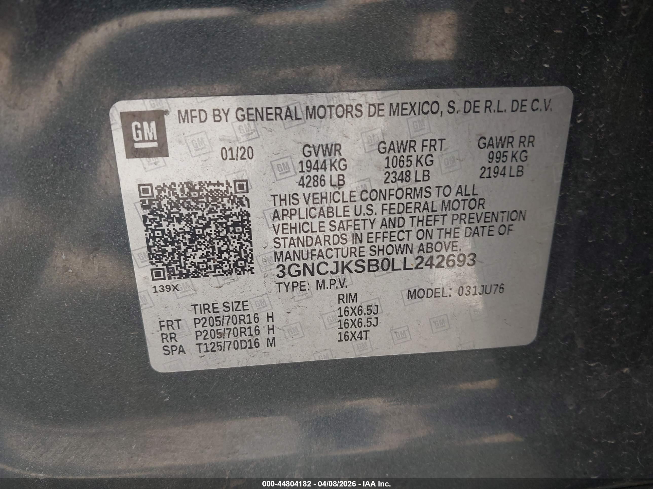 CHEVROLET TRAX image 9