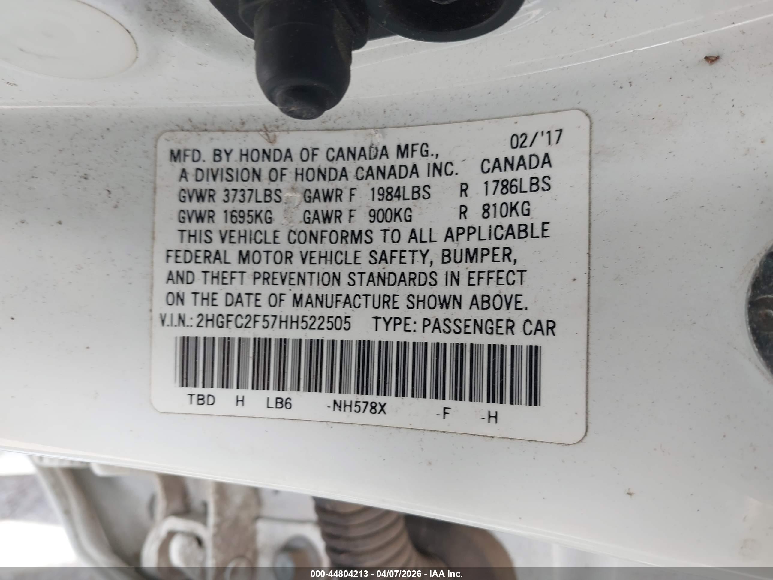 HONDA CIVIC image 9