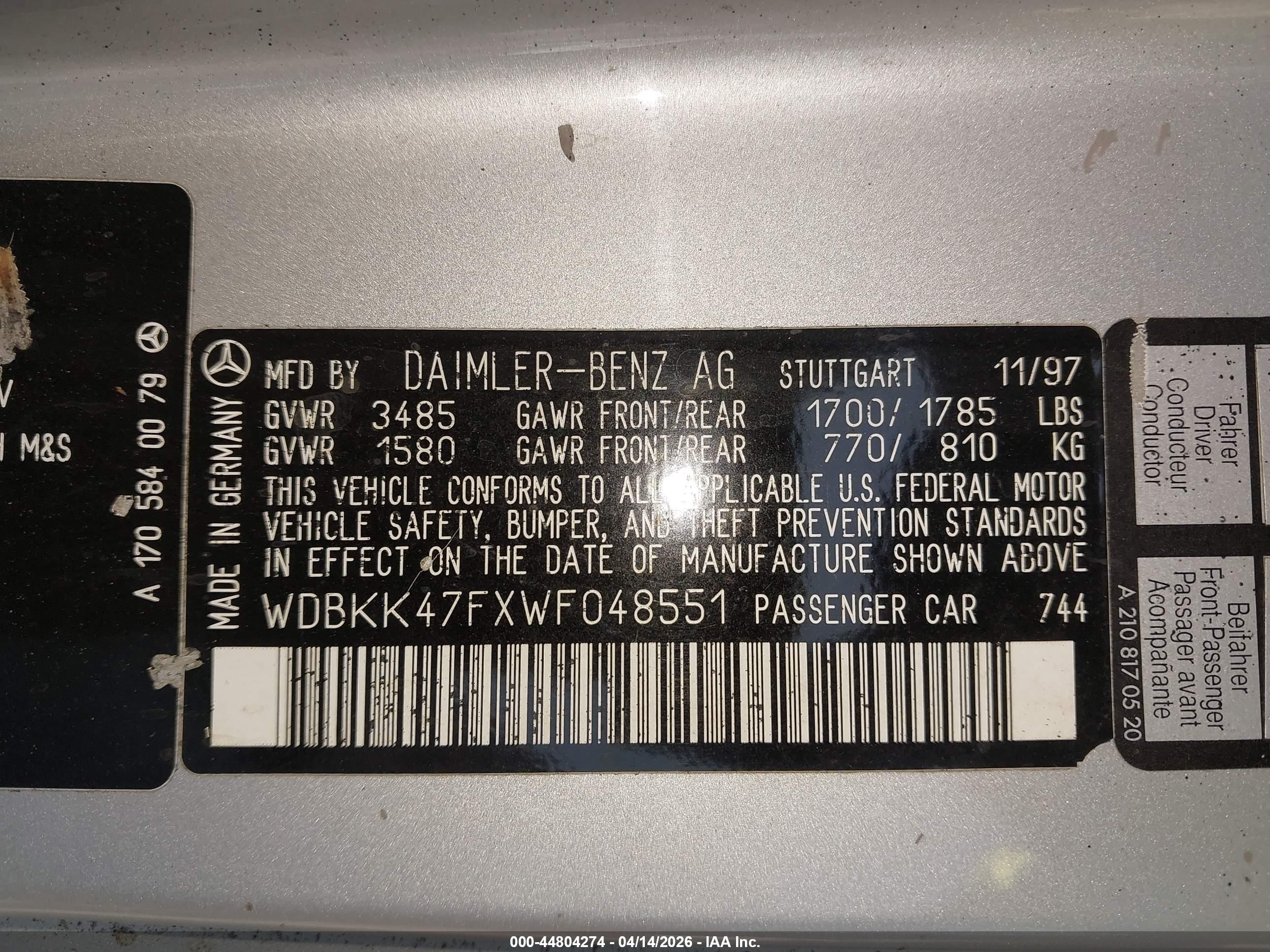 MERCEDES-BENZ SLK image 9
