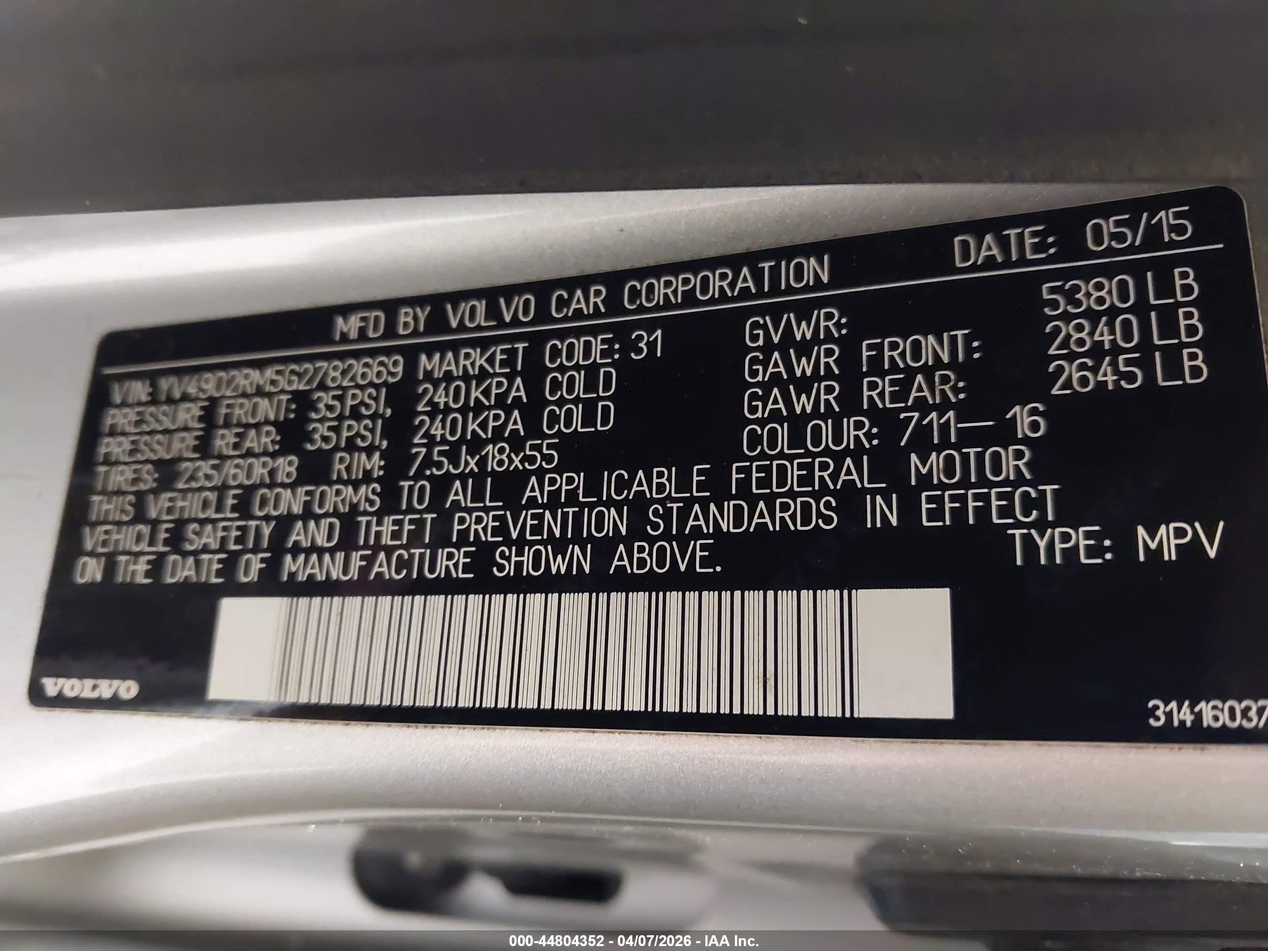 VOLVO XC60 image 9