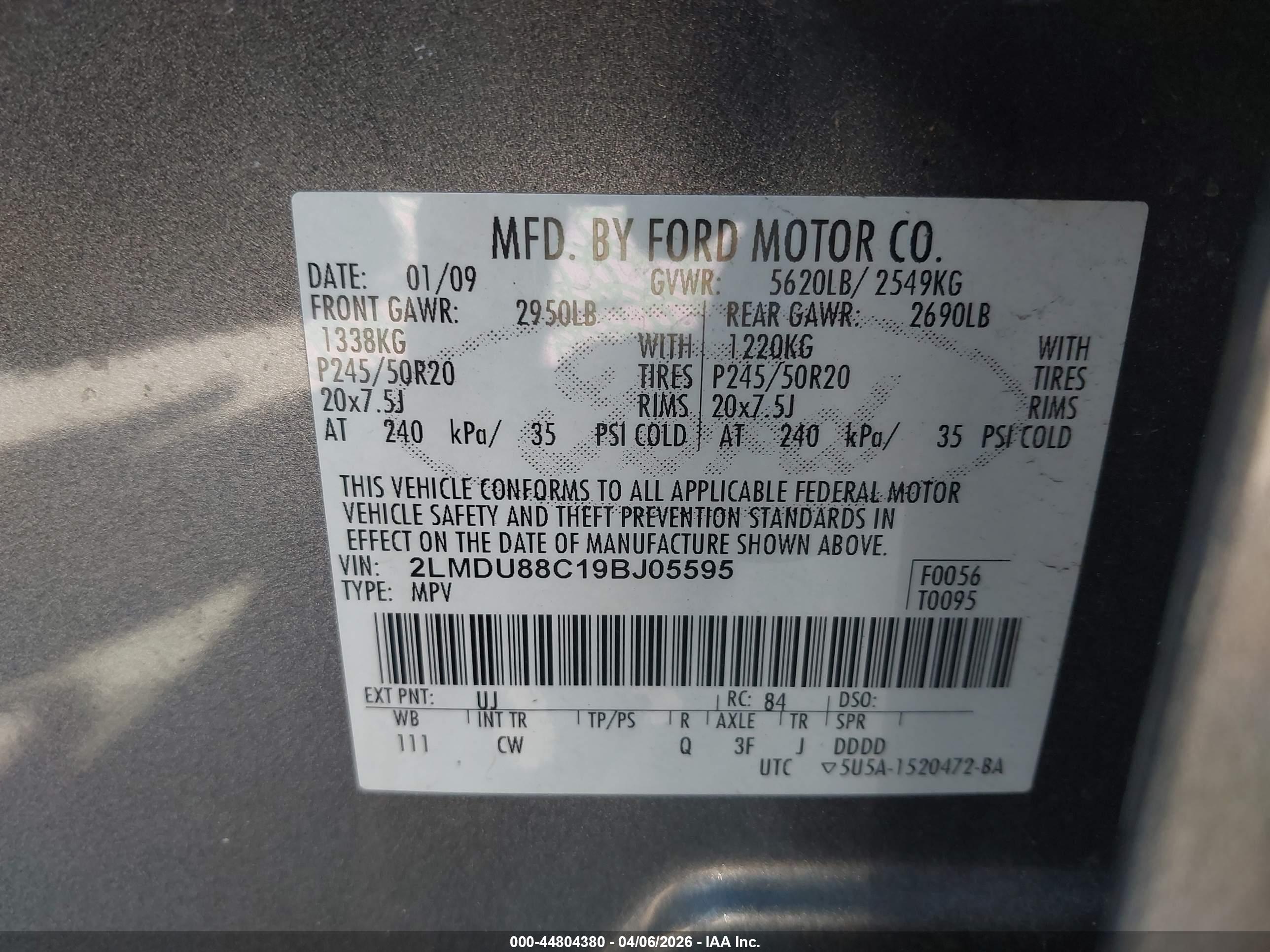 LINCOLN MKX image 9