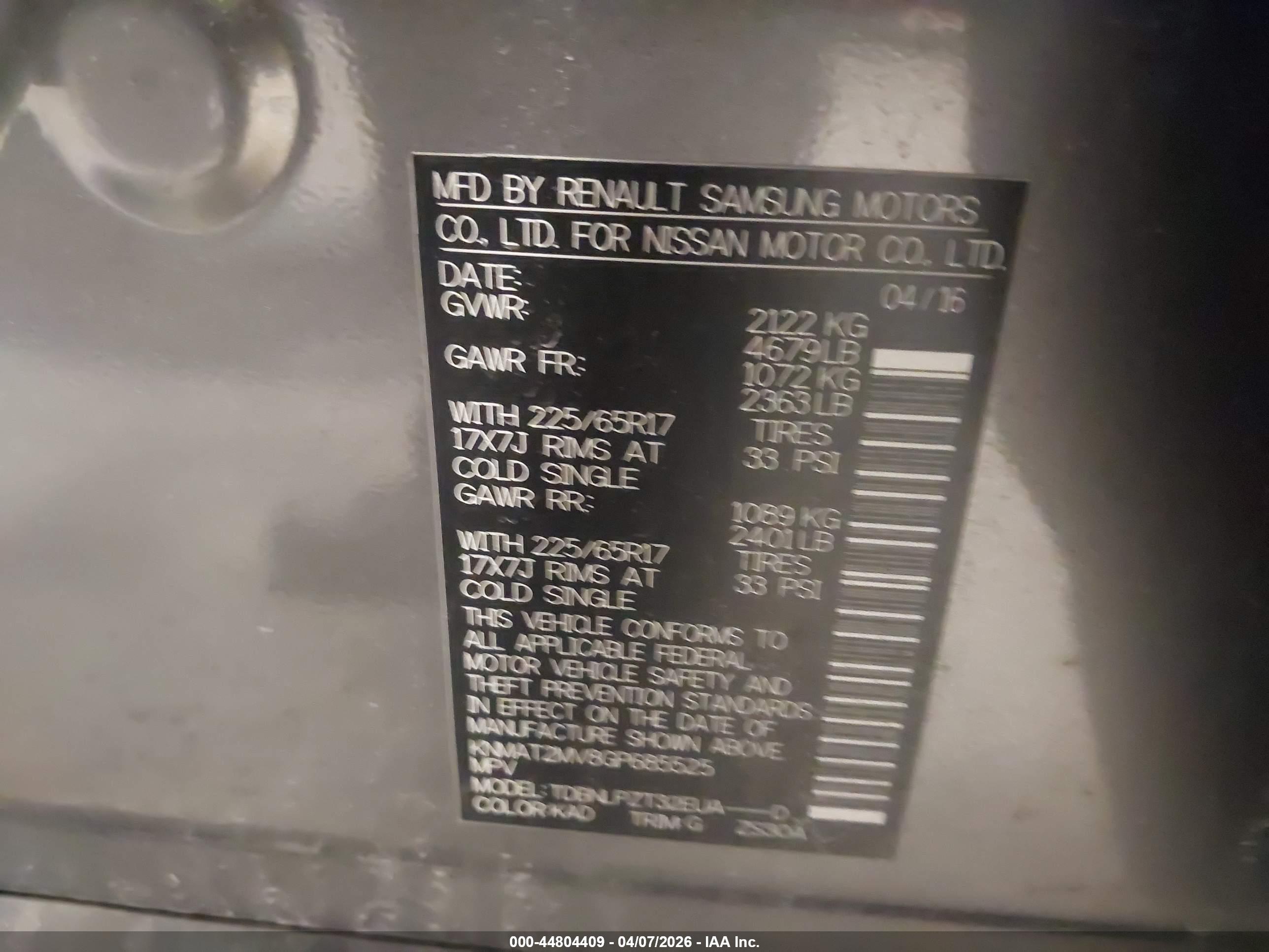 NISSAN ROGUE image 9