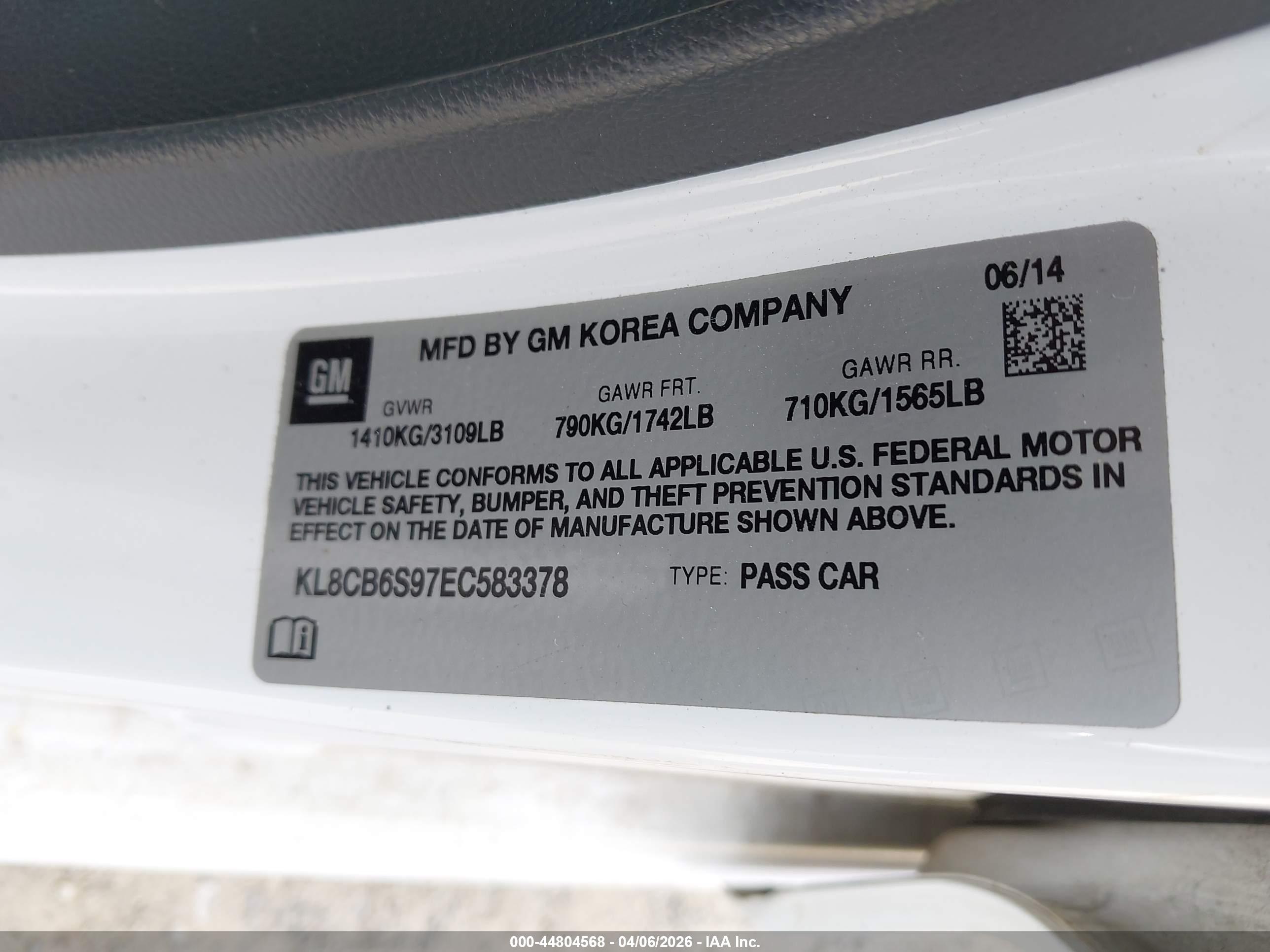CHEVROLET SPARK image 9