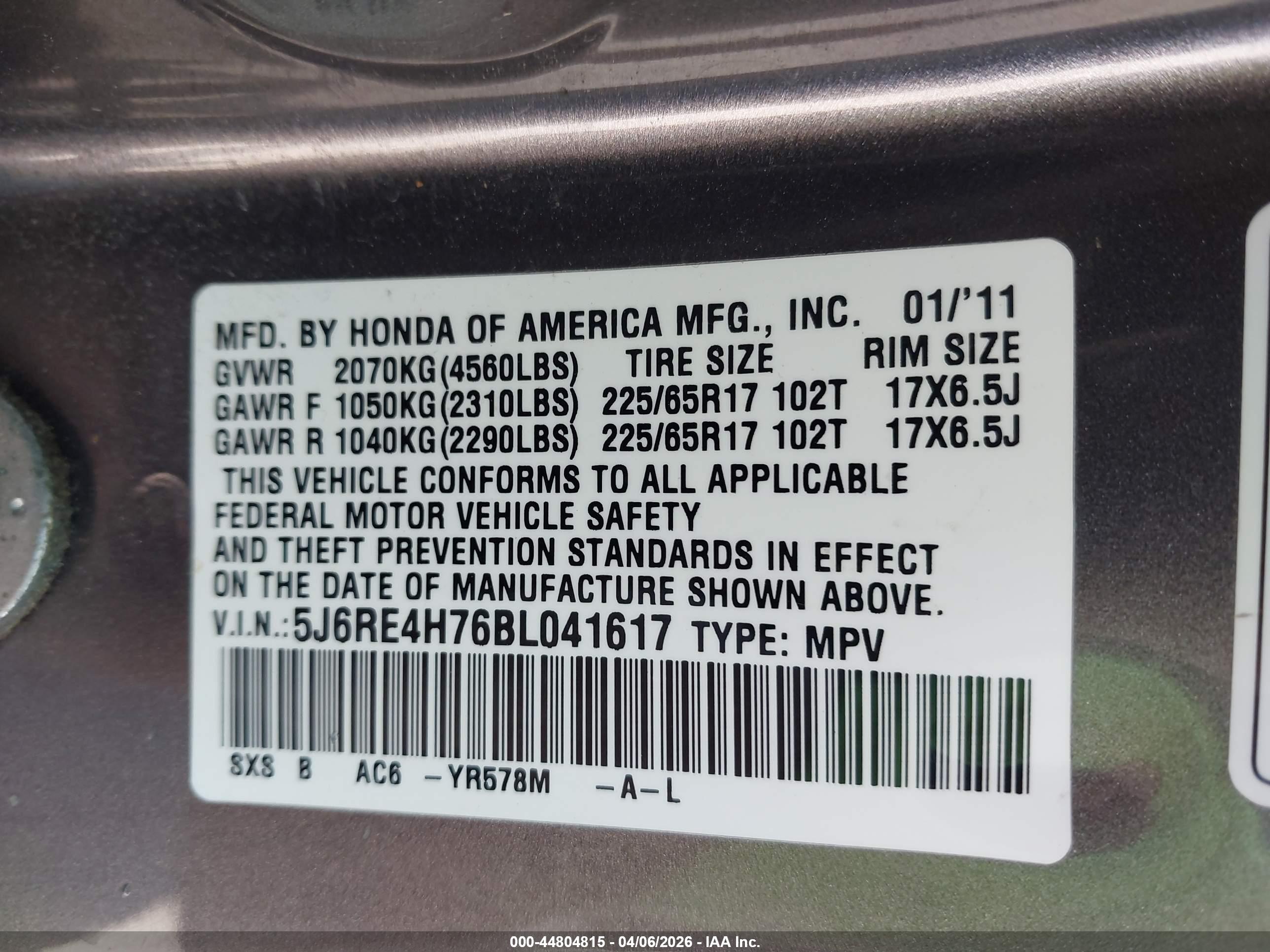 HONDA CR-V image 9
