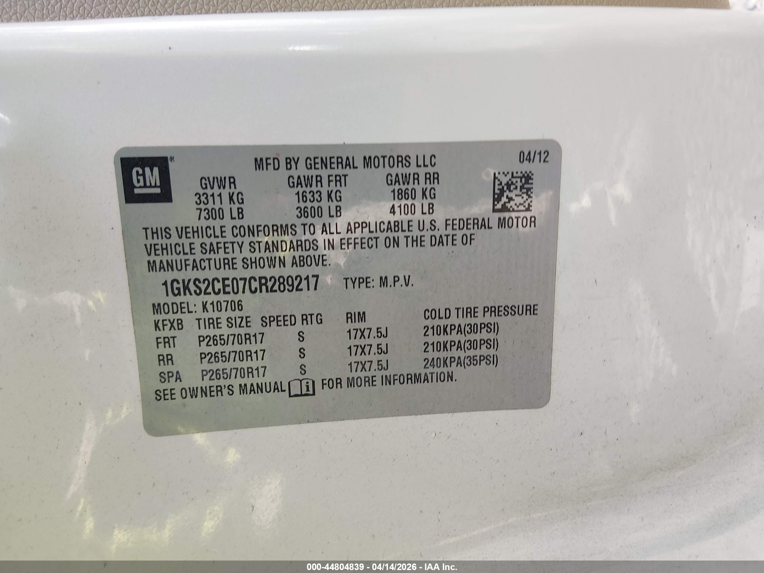GMC YUKON image 9
