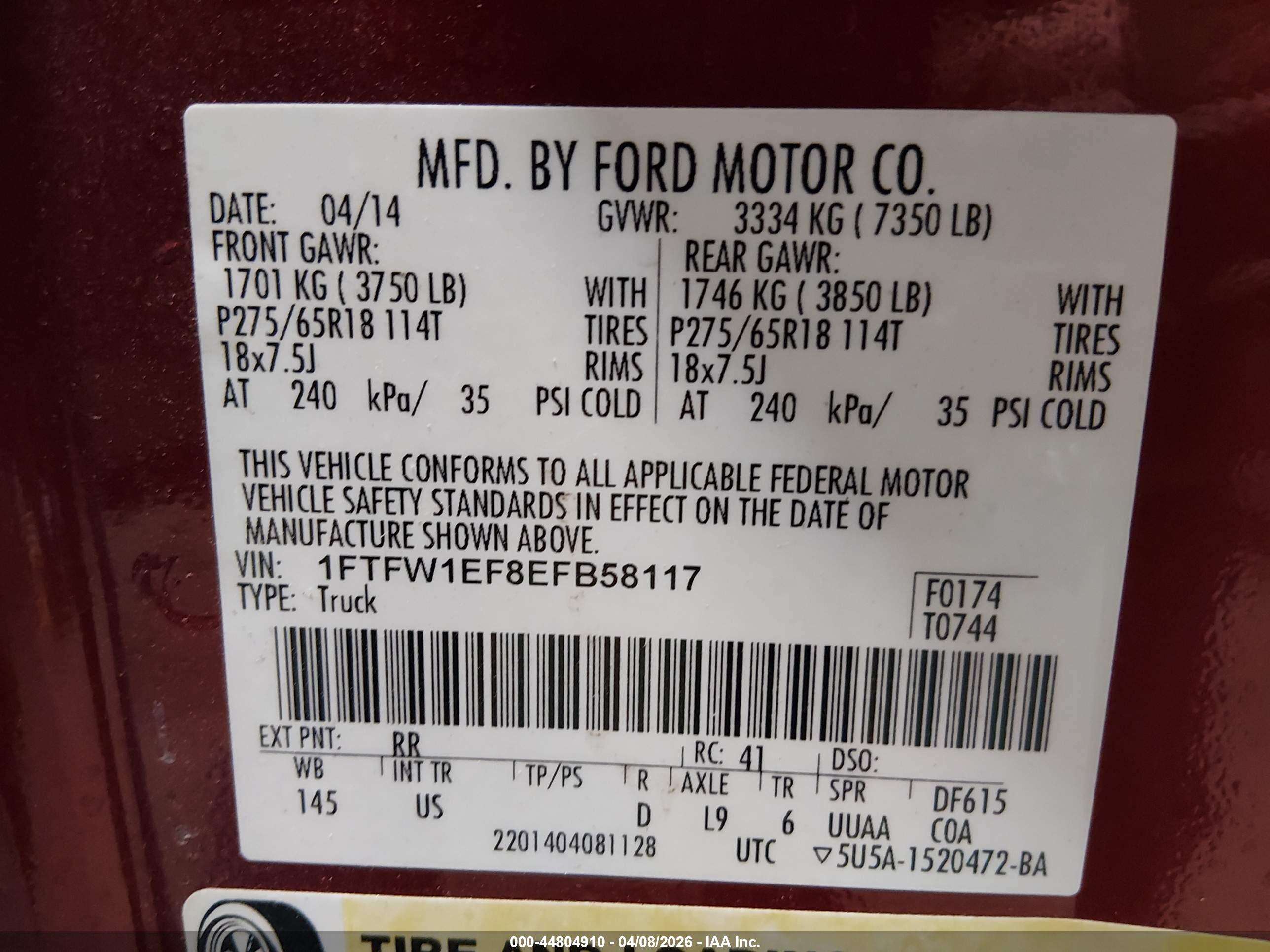 FORD F-150 image 9