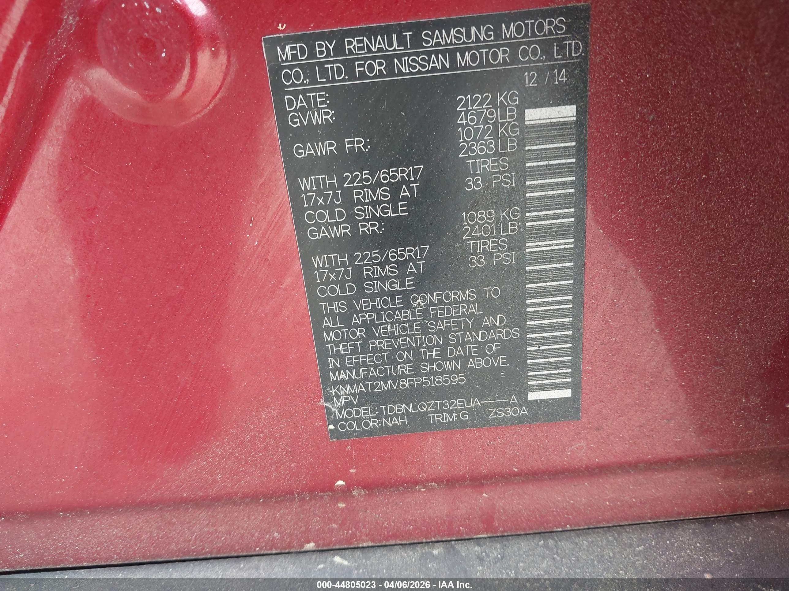 NISSAN ROGUE image 9