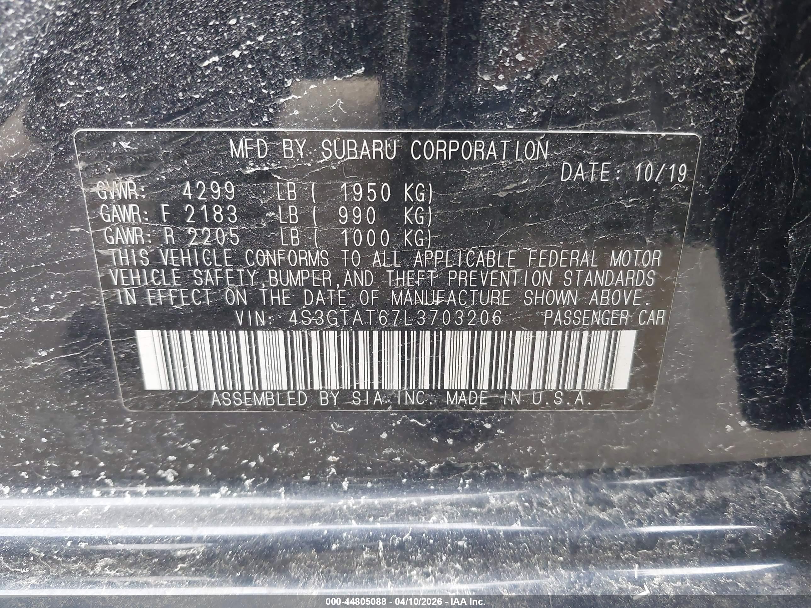 SUBARU IMPREZA image 9