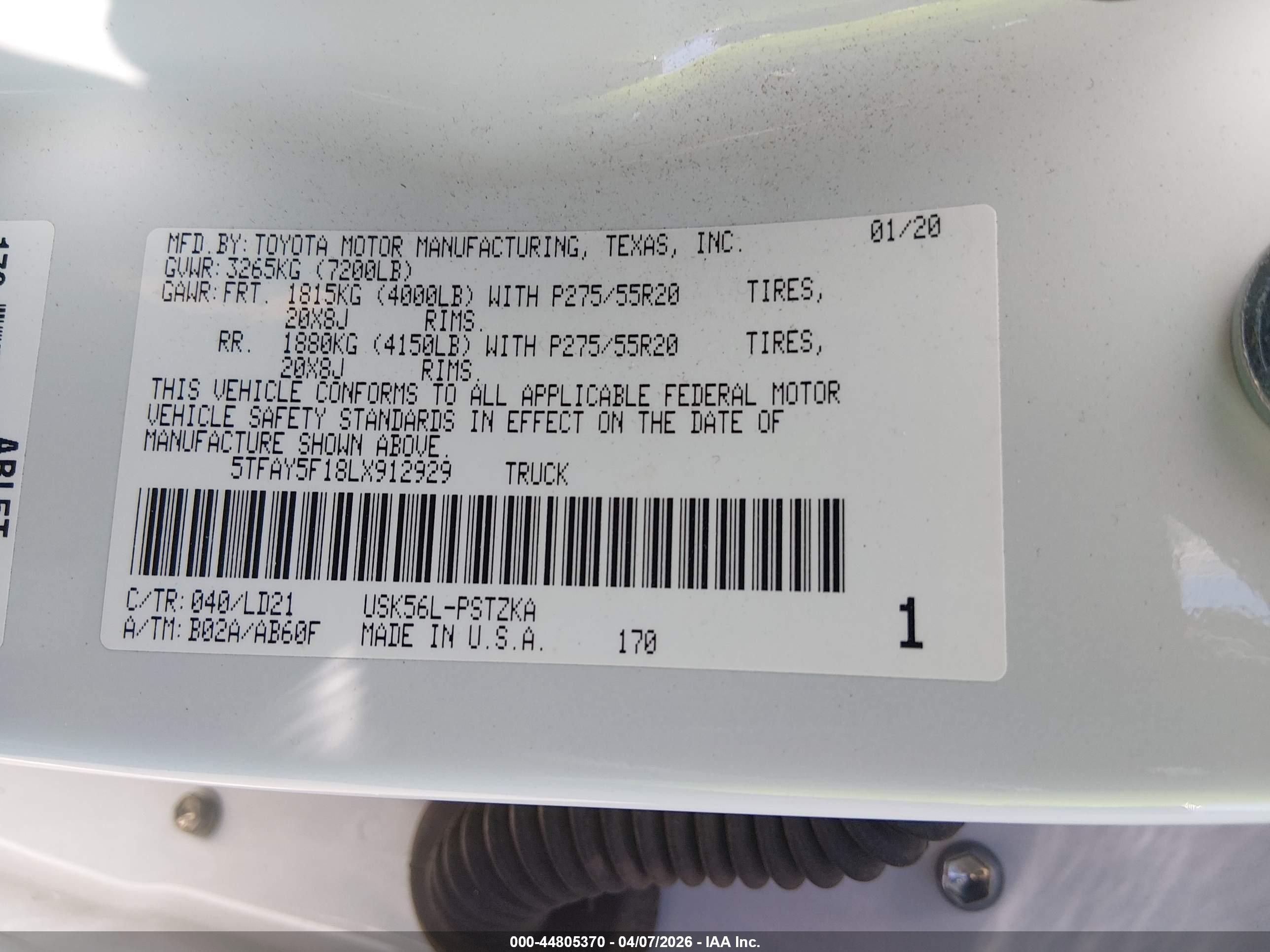 TOYOTA TUNDRA image 9