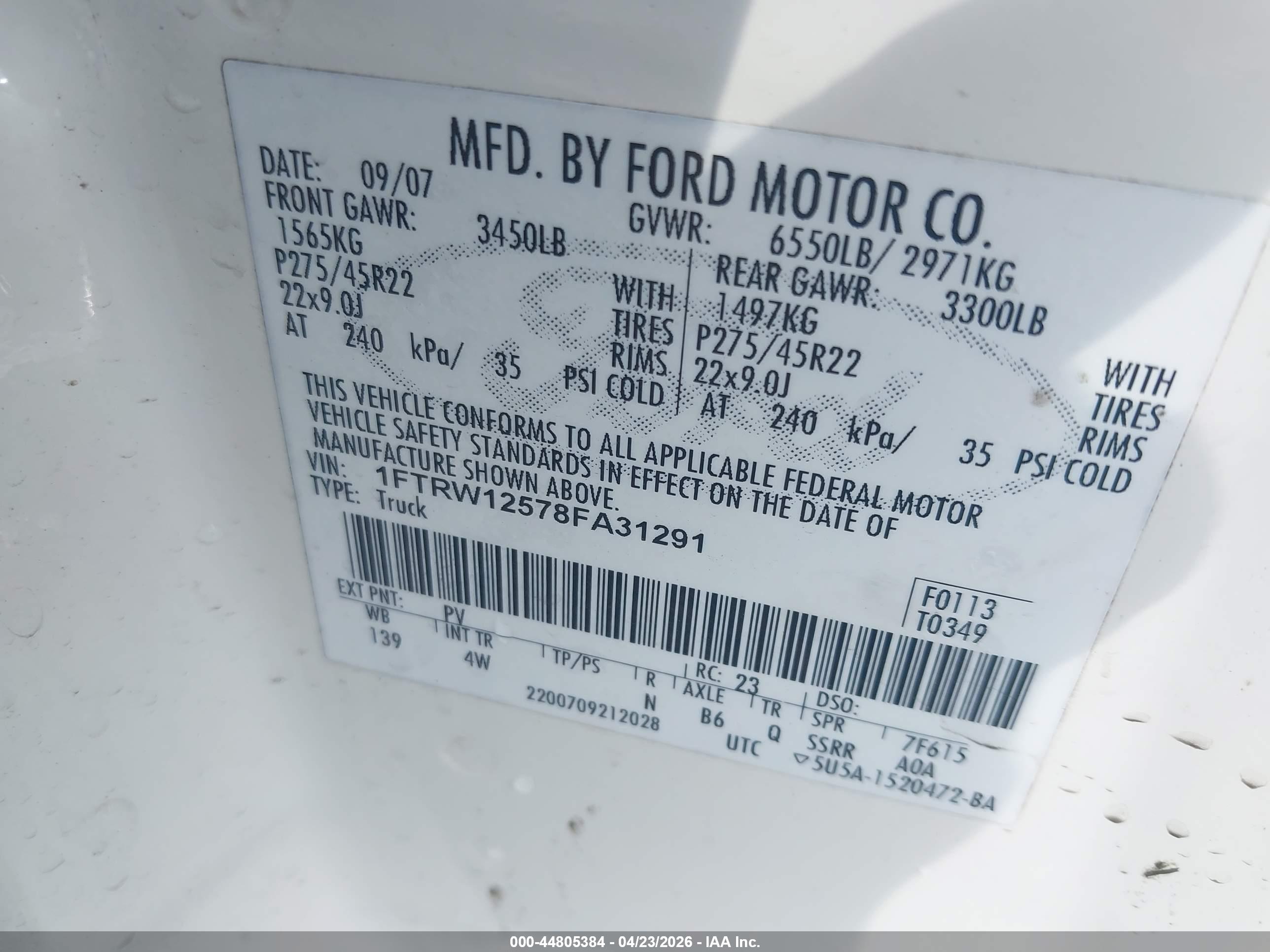FORD F-150 image 9