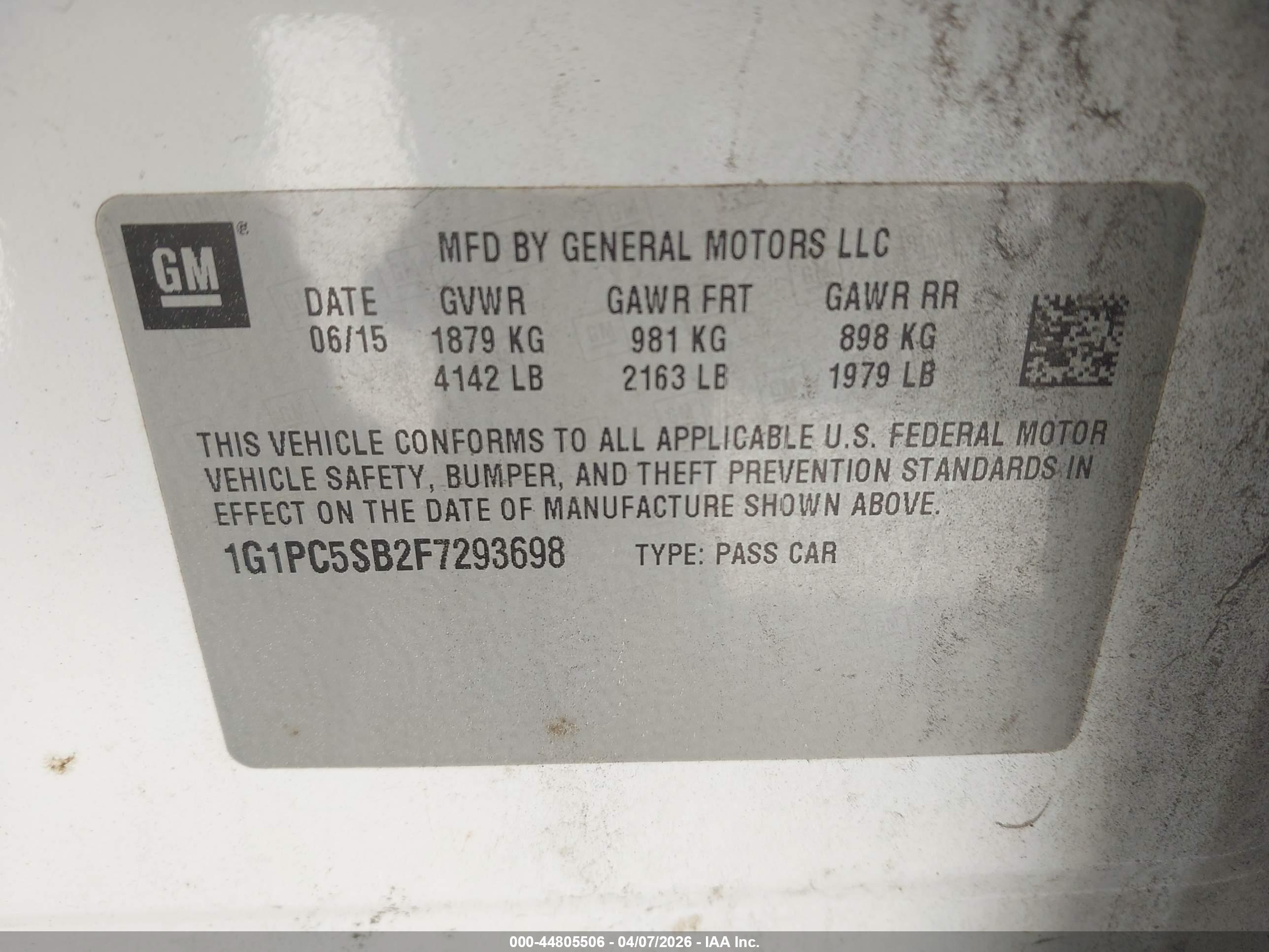 CHEVROLET CRUZE image 9