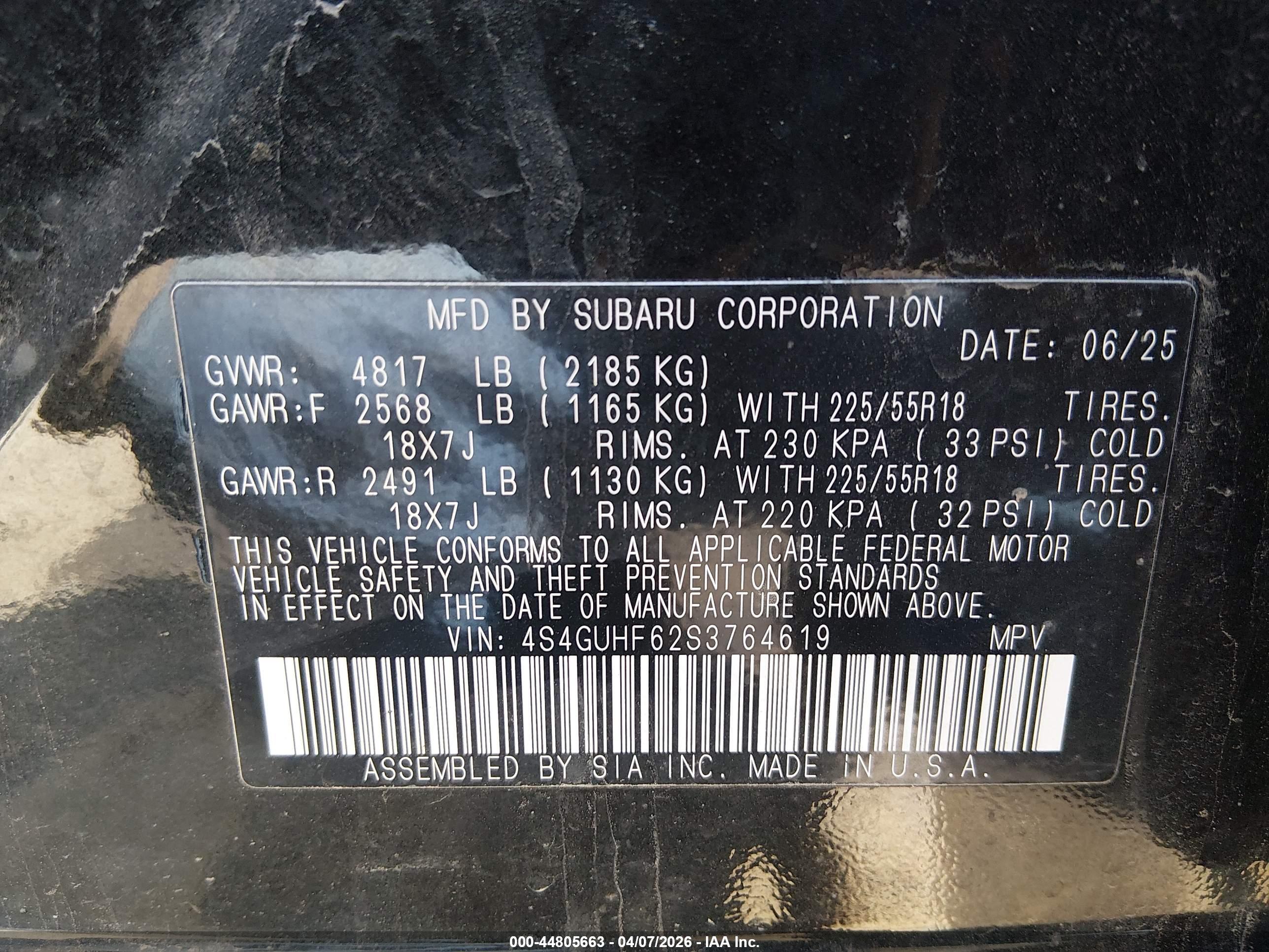 SUBARU CROSSTREK image 9
