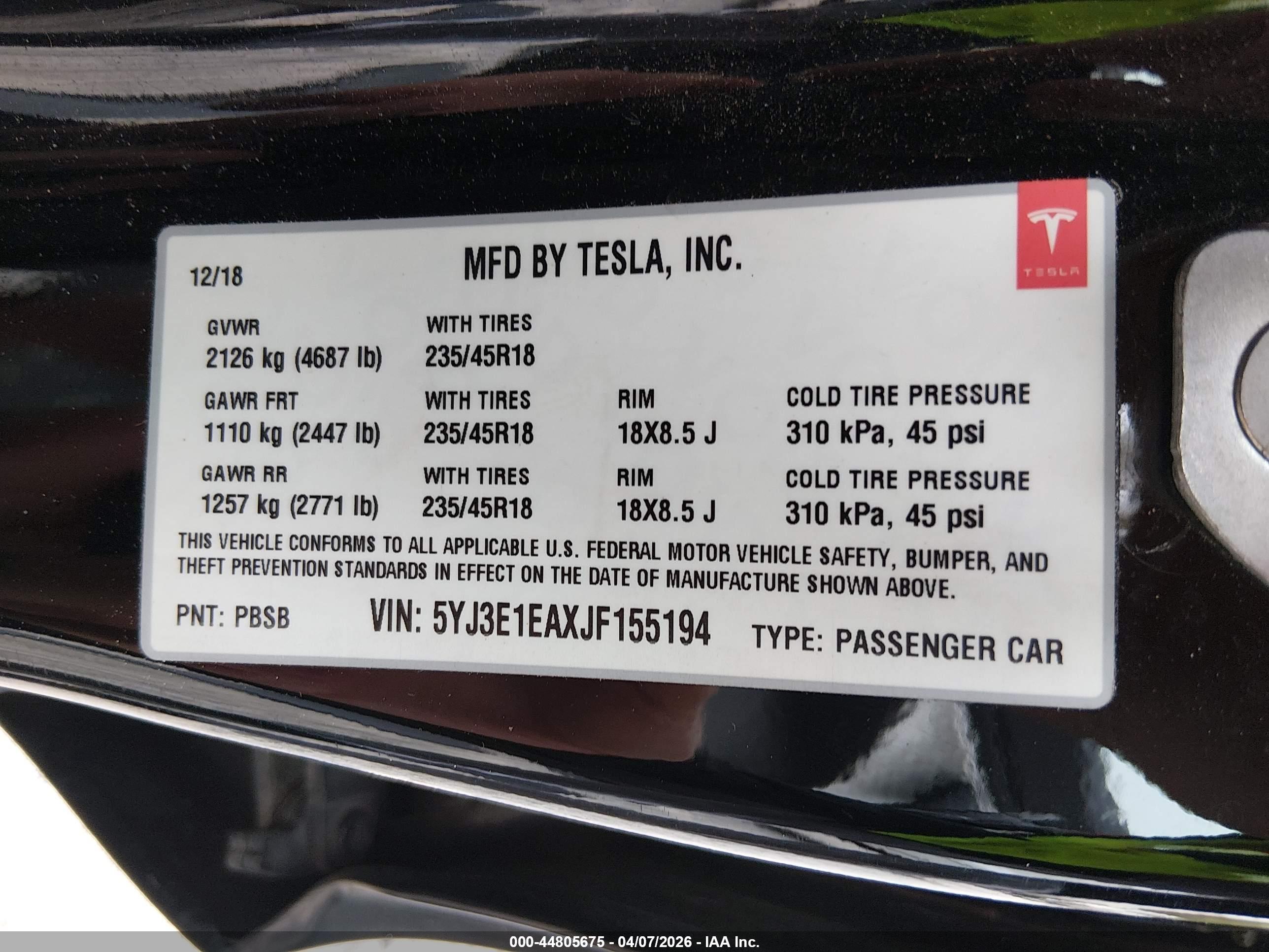 TESLA MODEL image 9