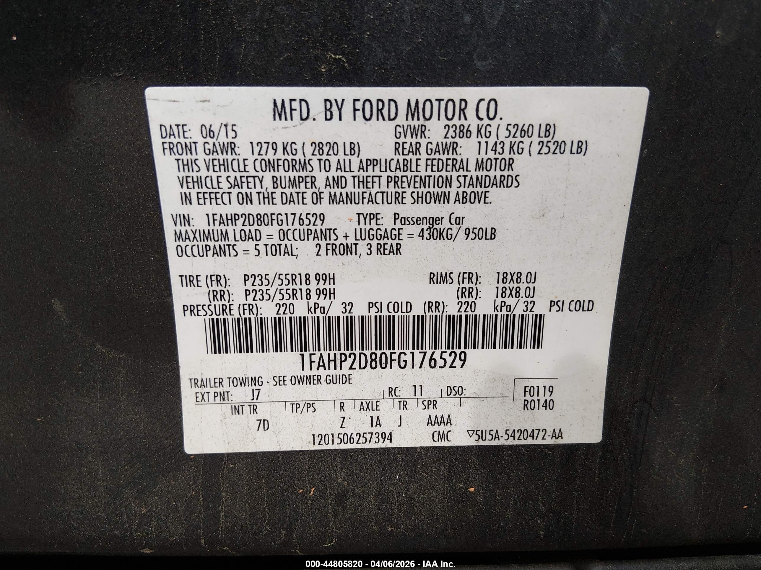 FORD TAURUS image 9