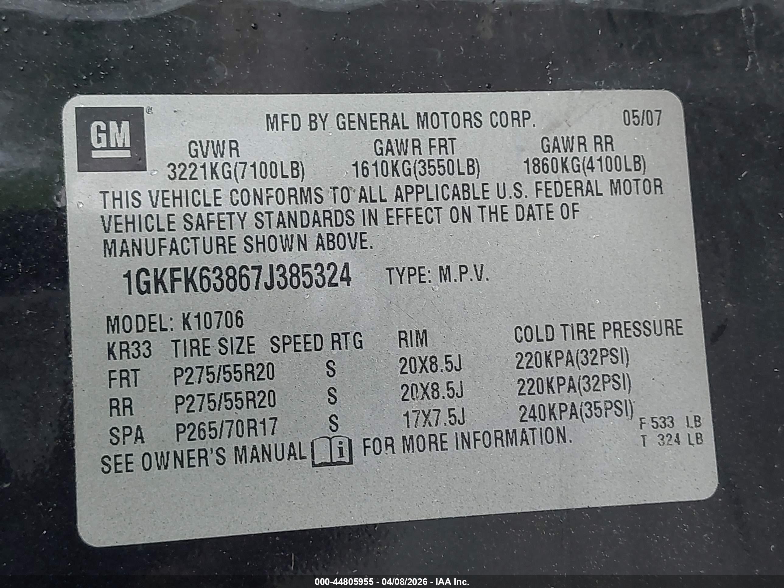 GMC YUKON image 9