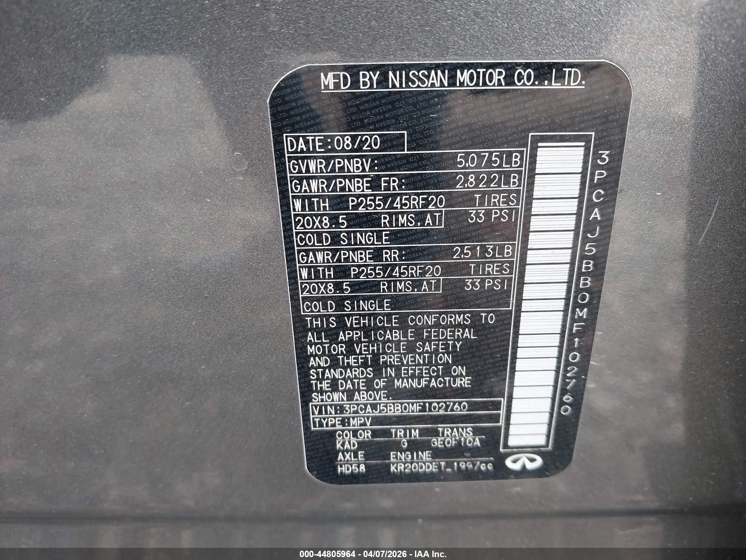 INFINITI QX50 image 9