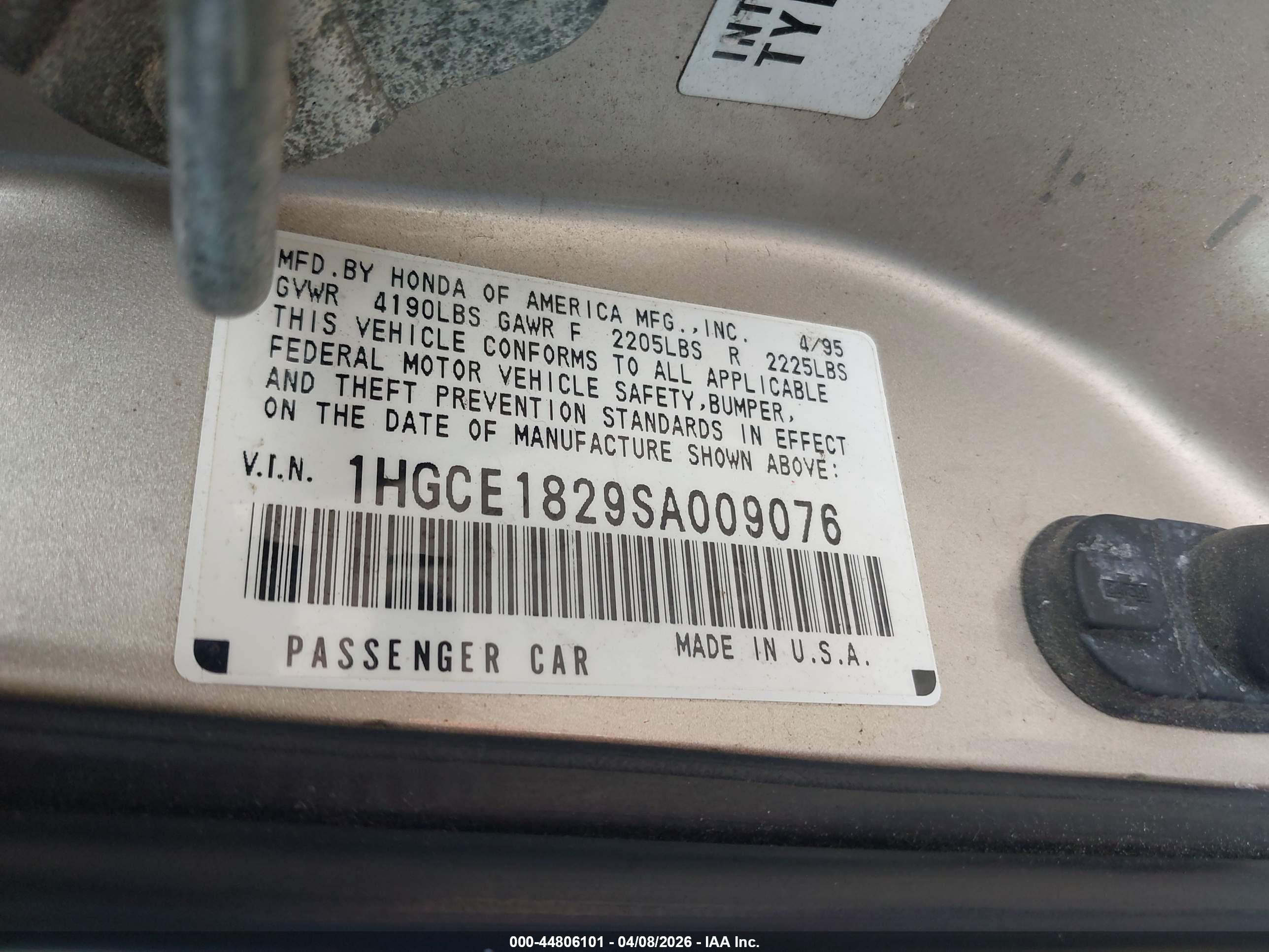 HONDA ACCORD image 9