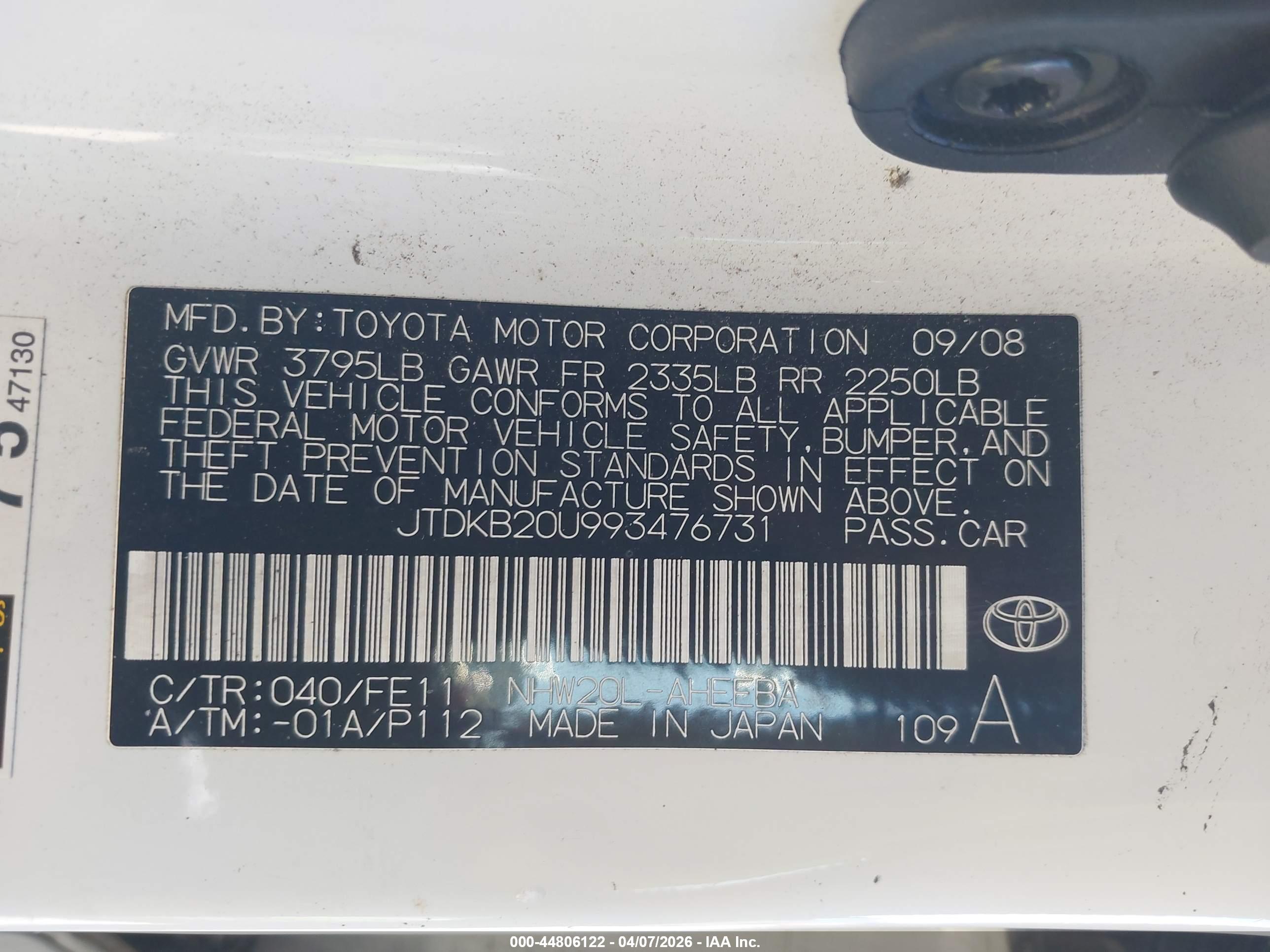 TOYOTA PRIUS image 9