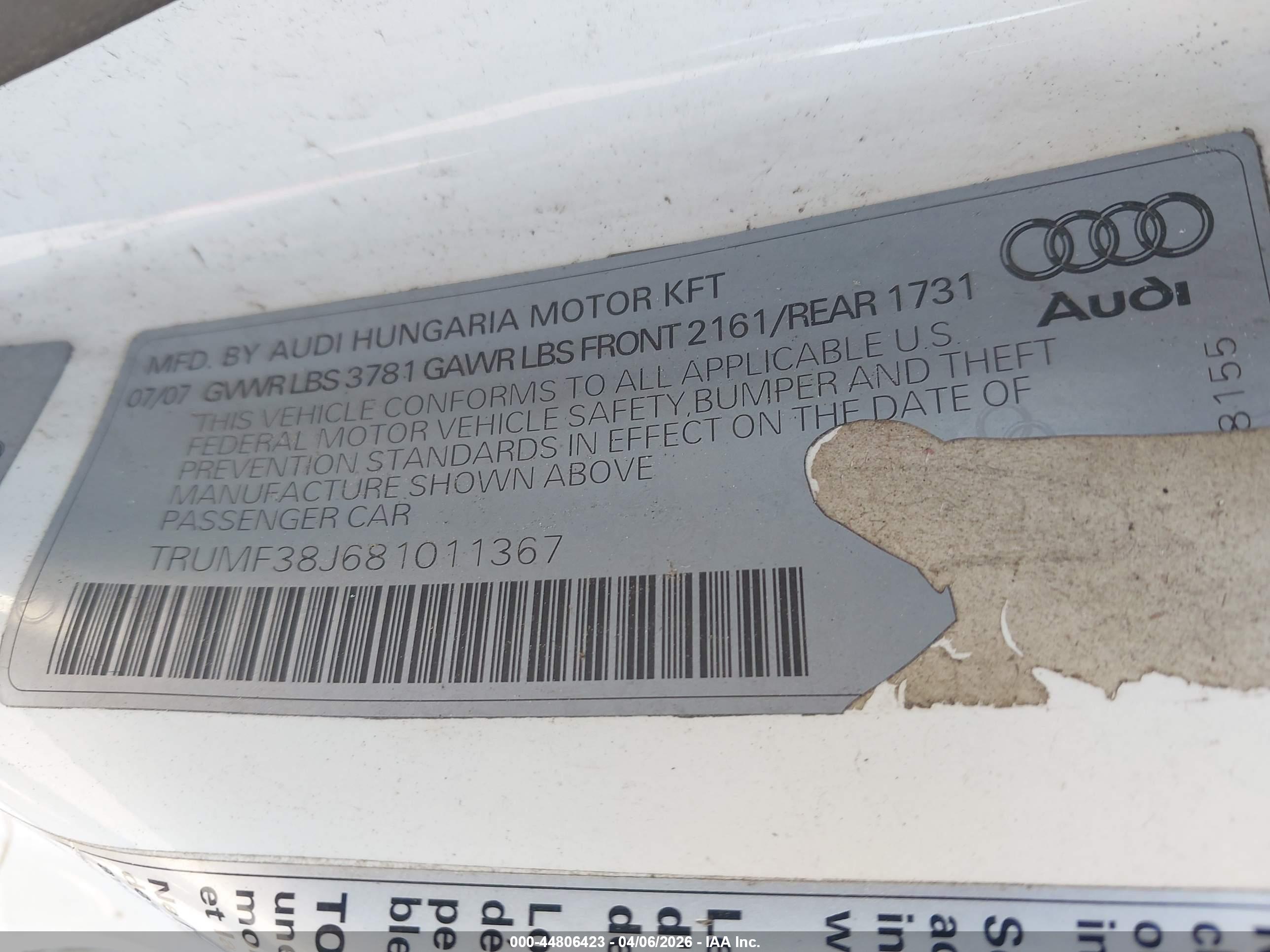 AUDI TT image 9