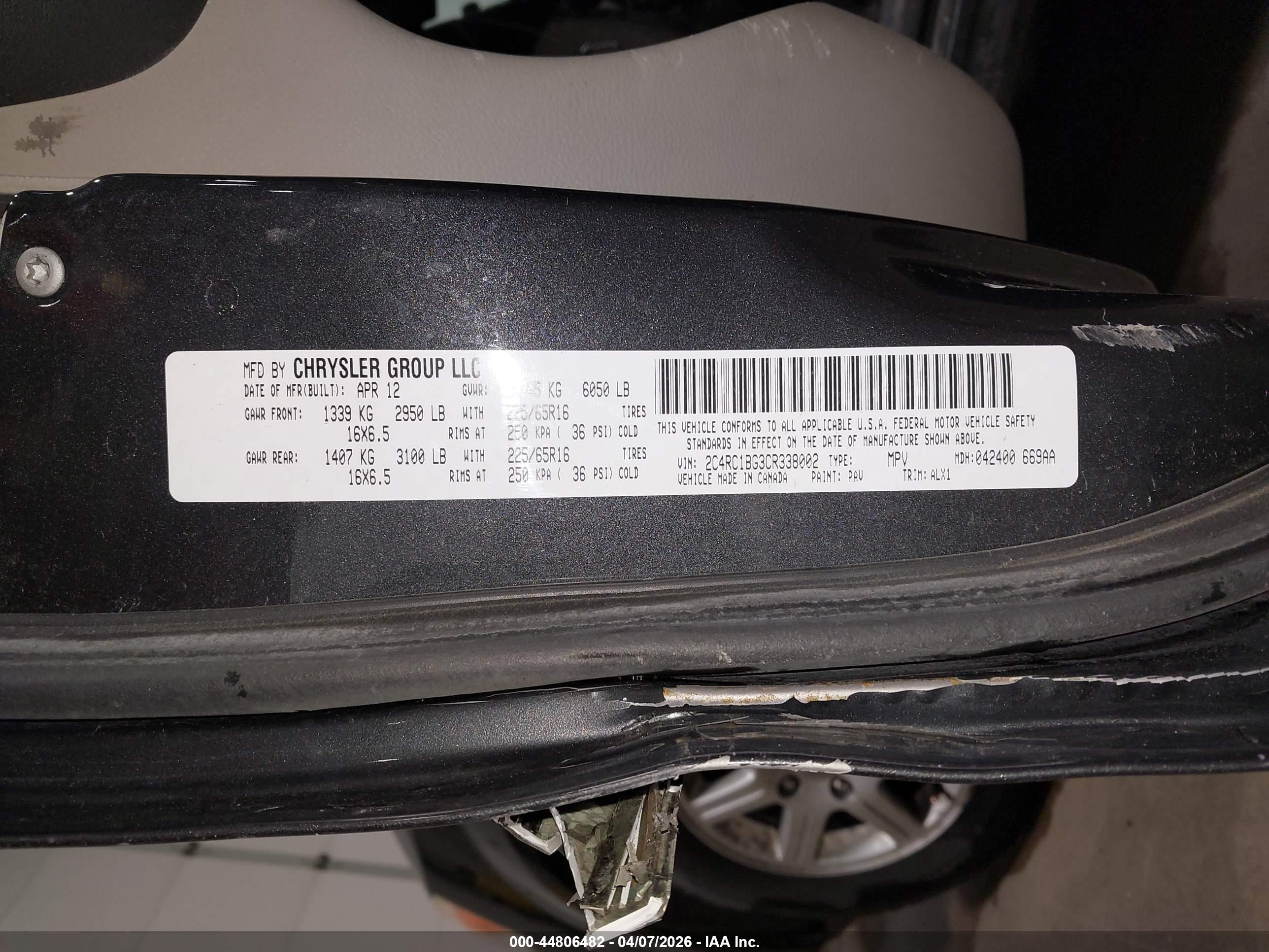 CHRYSLER TOWN image 9