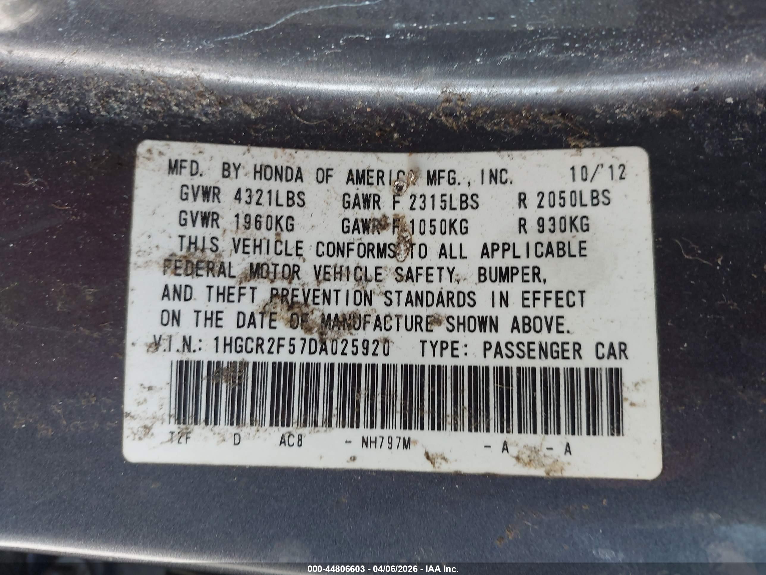 HONDA ACCORD image 9