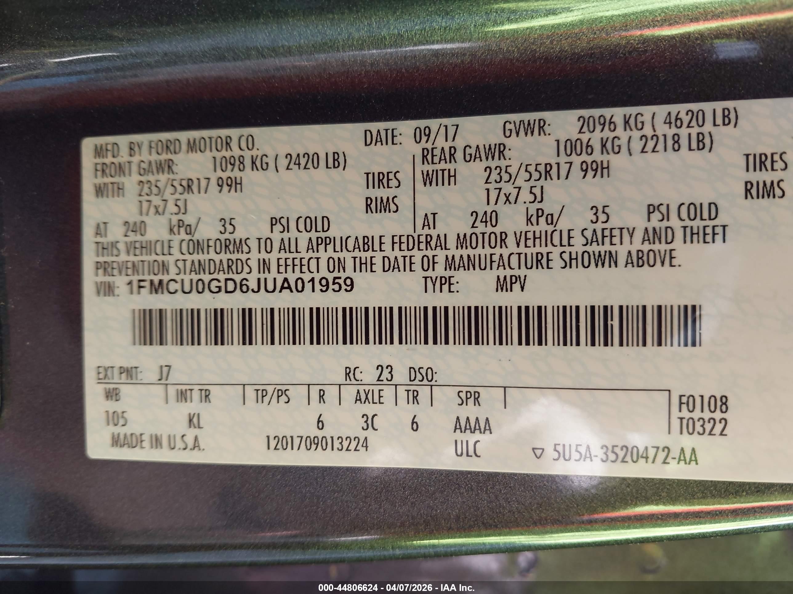 FORD ESCAPE image 9