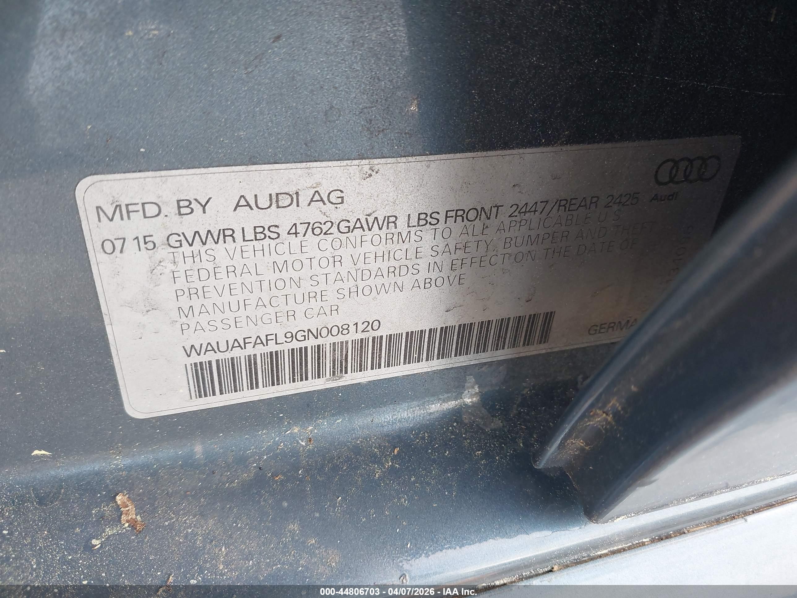 AUDI A4 image 9