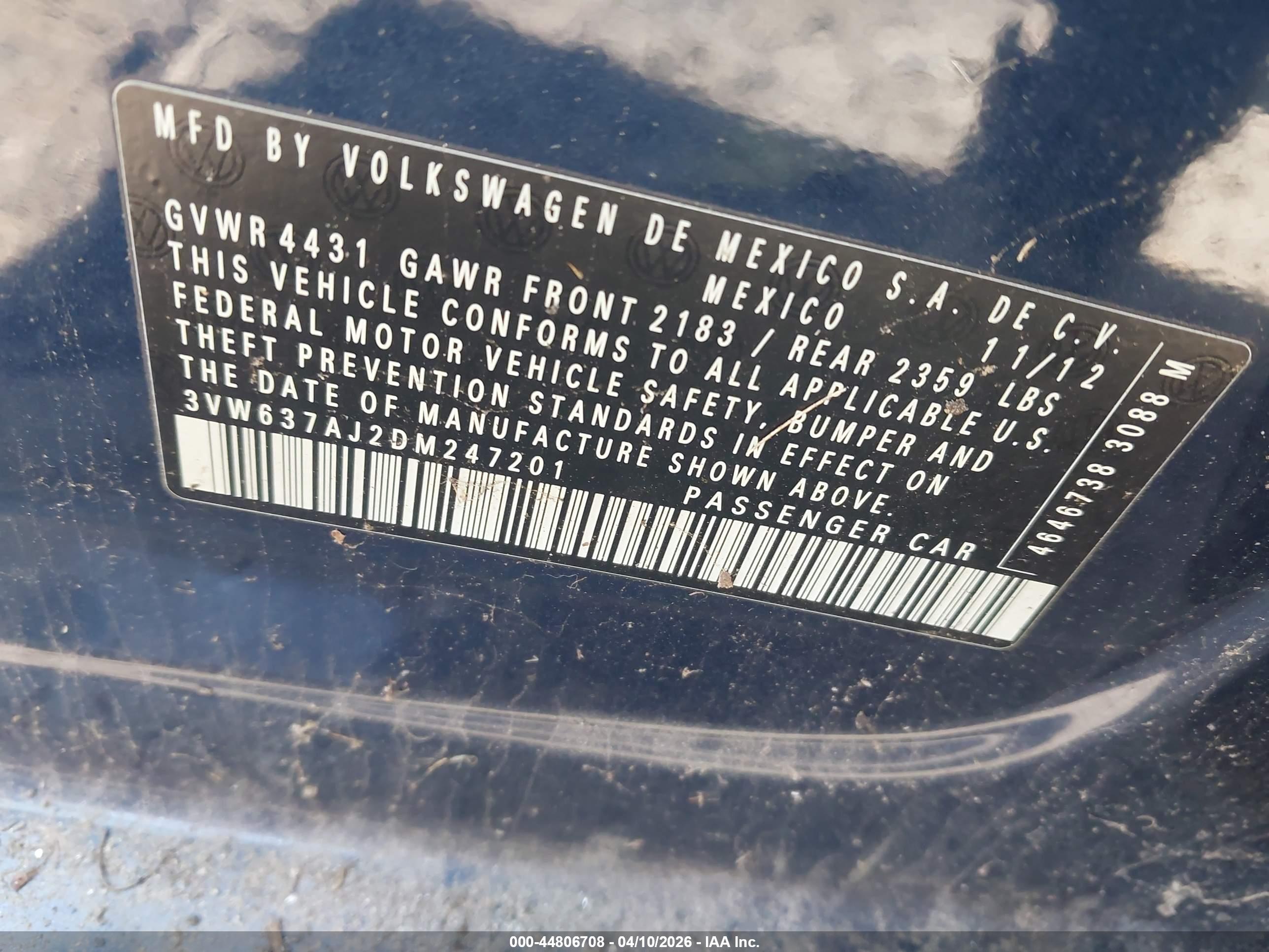 VOLKSWAGEN JETTA image 9