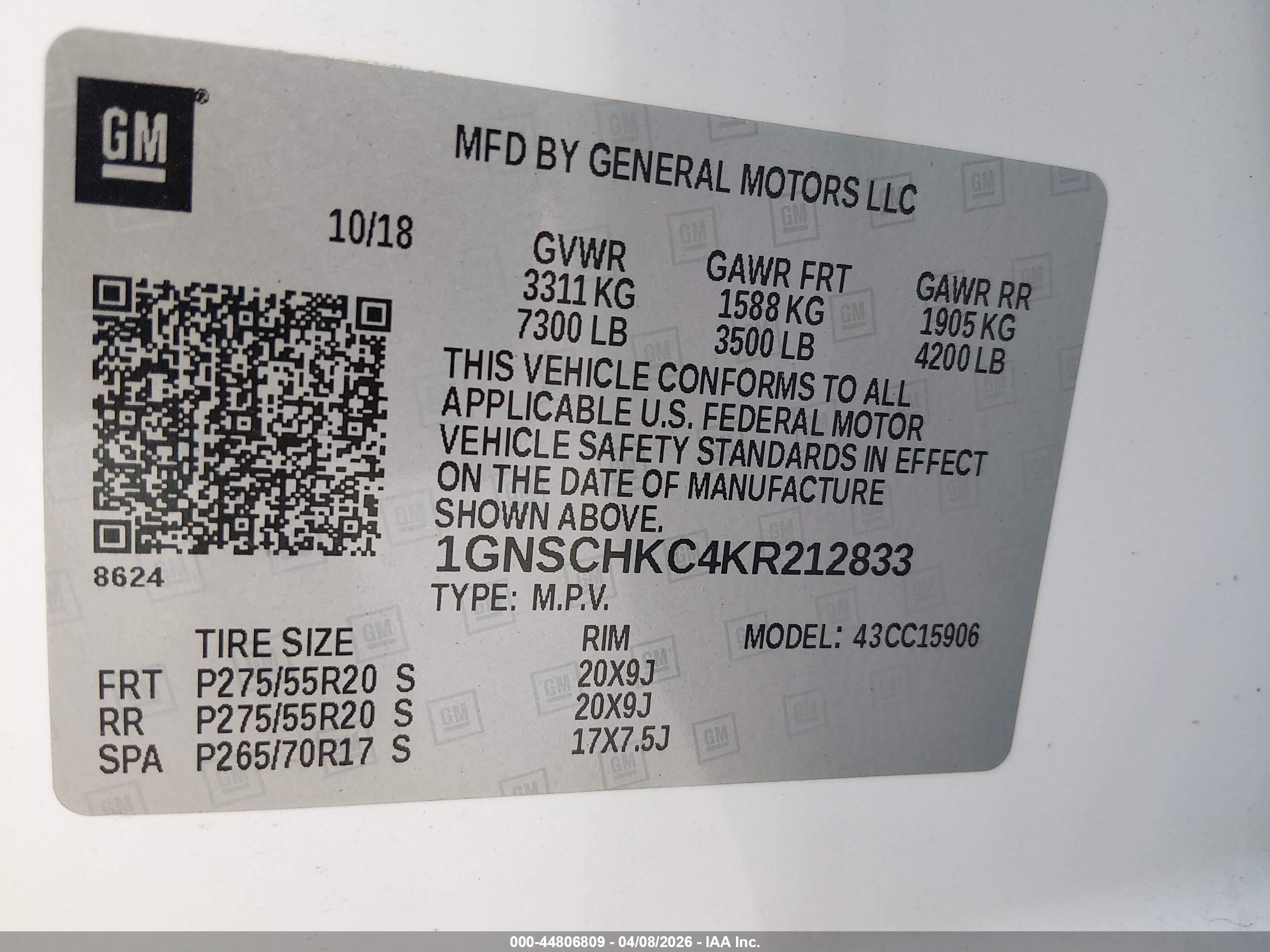 CHEVROLET SUBURBAN image 9