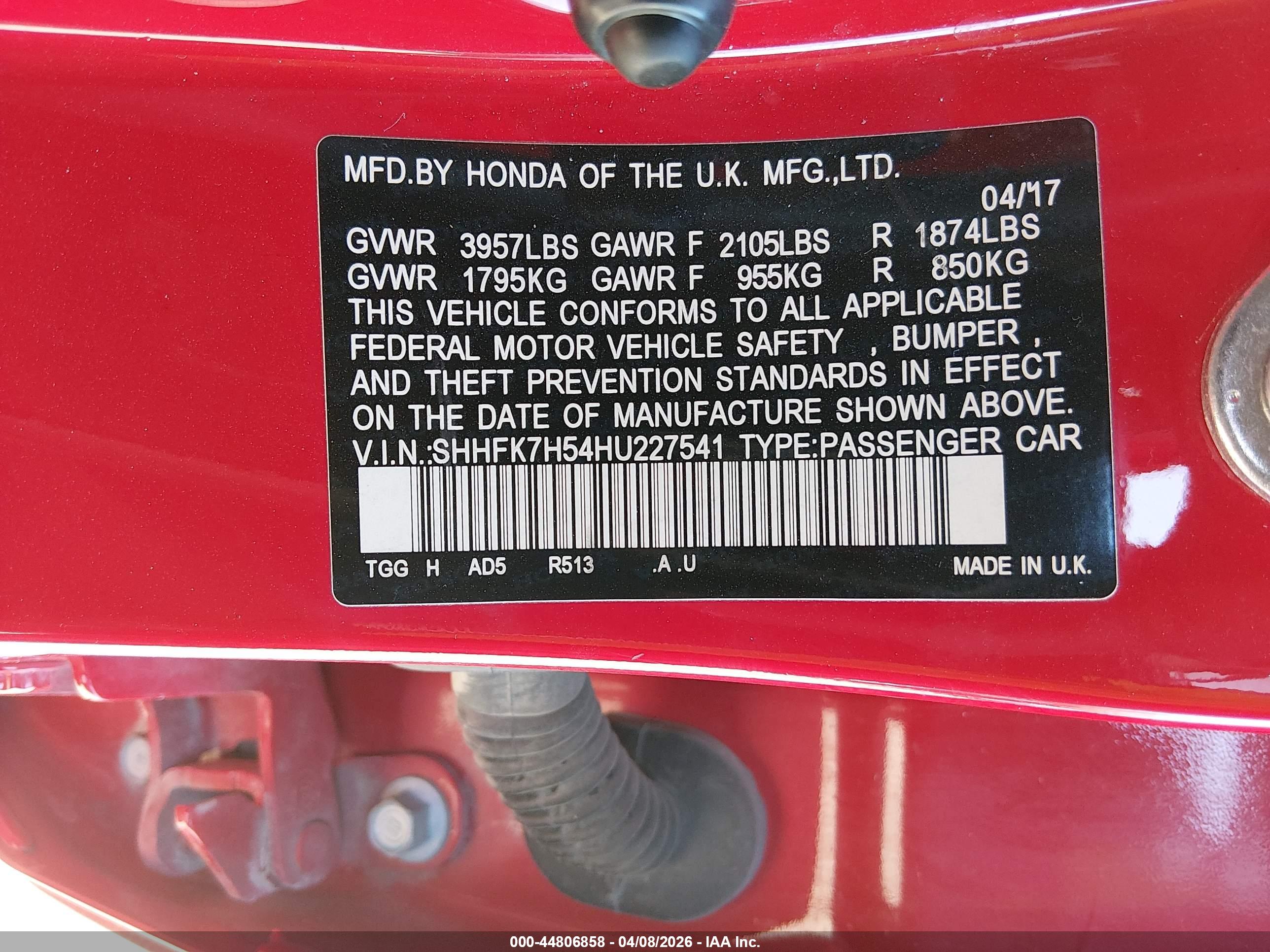 HONDA CIVIC image 9