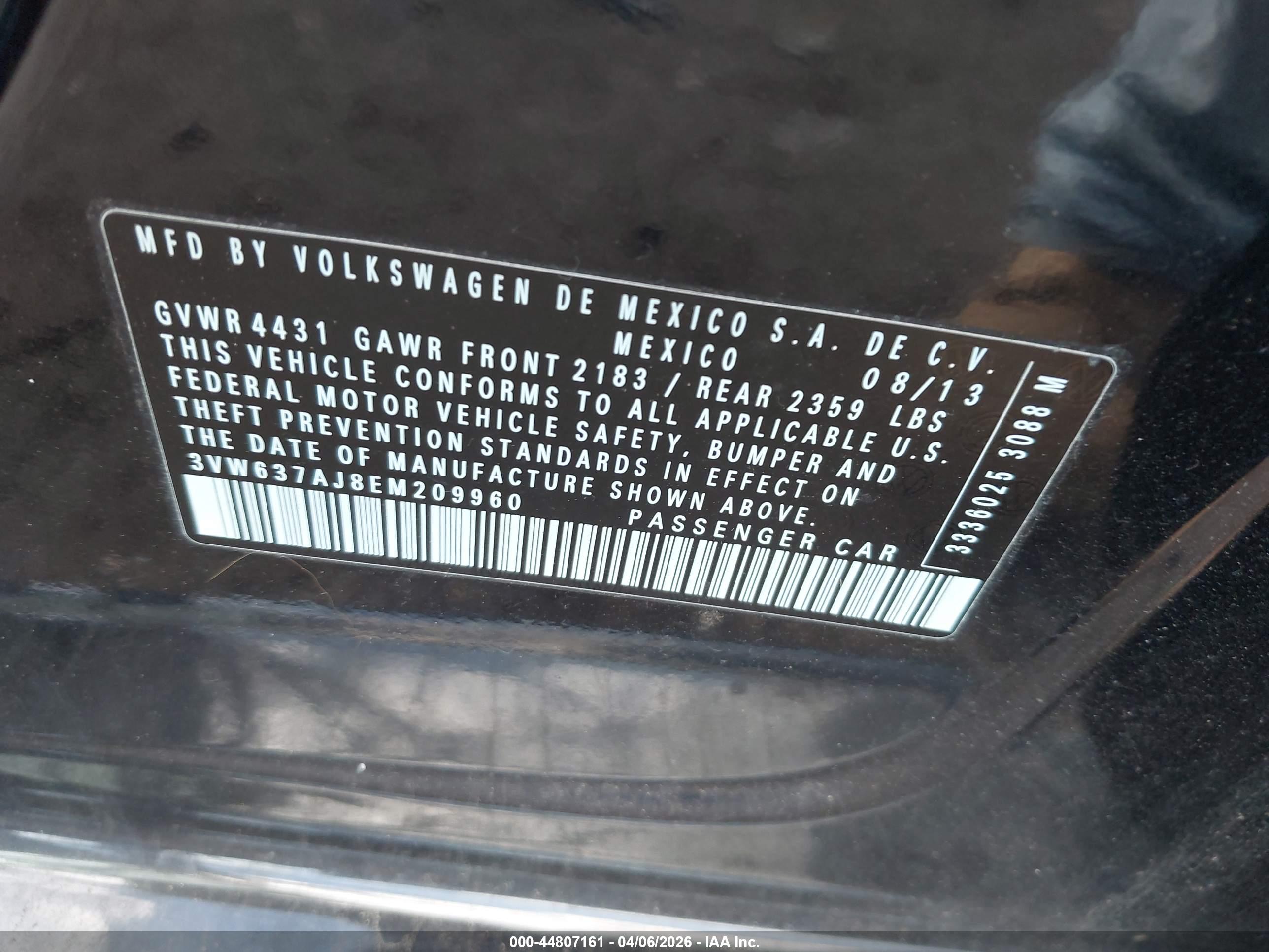 VOLKSWAGEN JETTA image 9