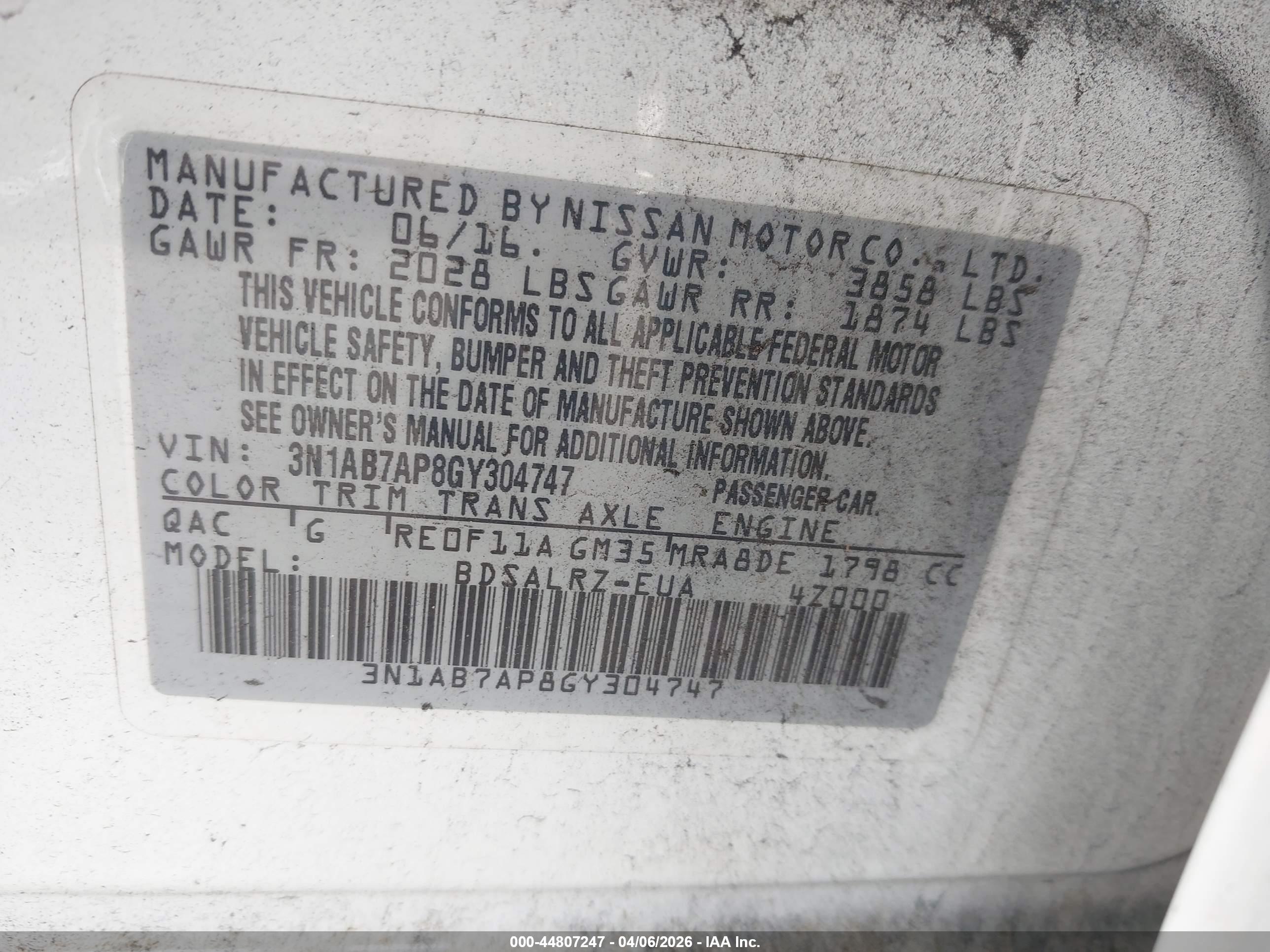 NISSAN SENTRA image 9
