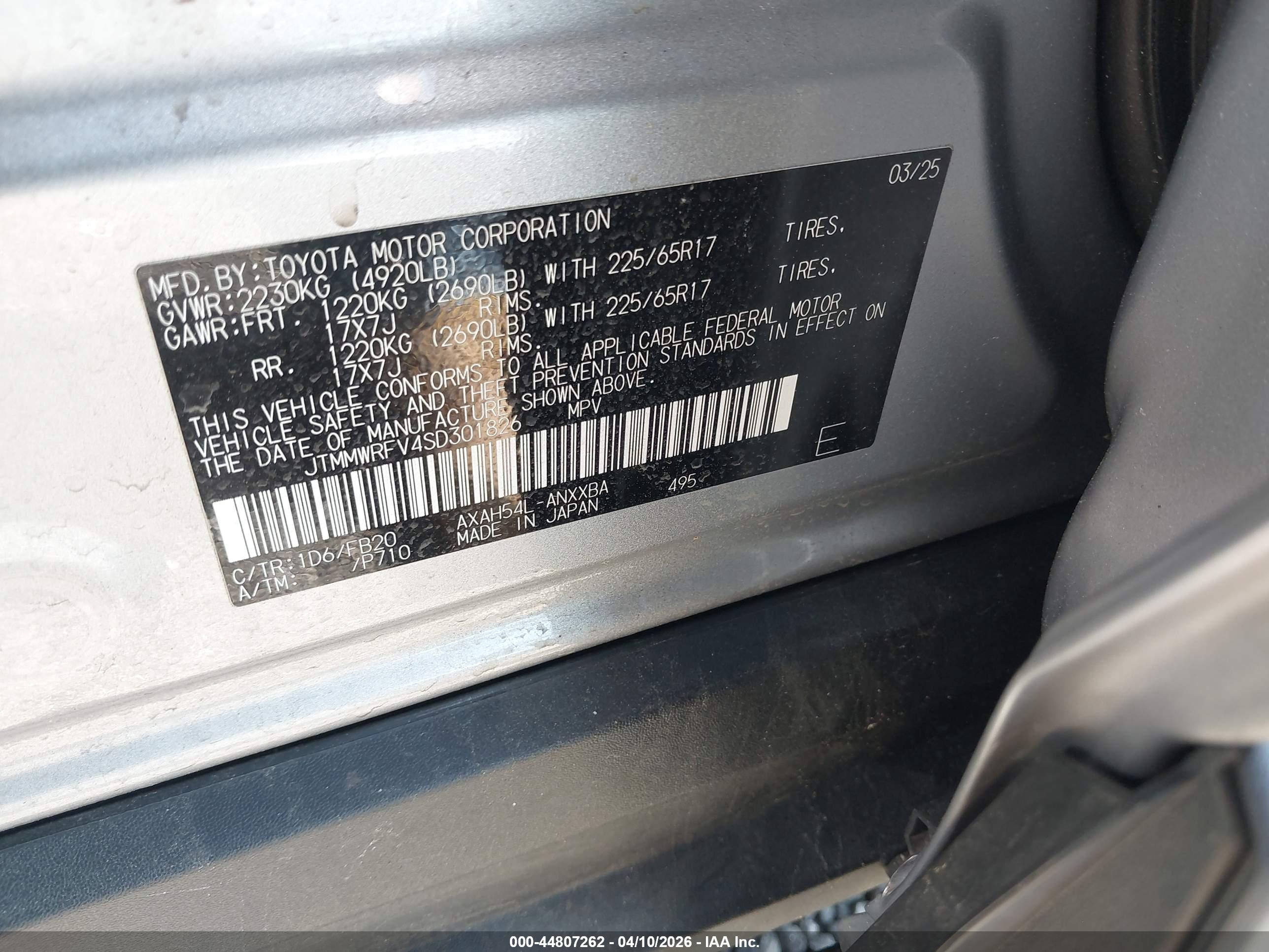 TOYOTA RAV4 image 9