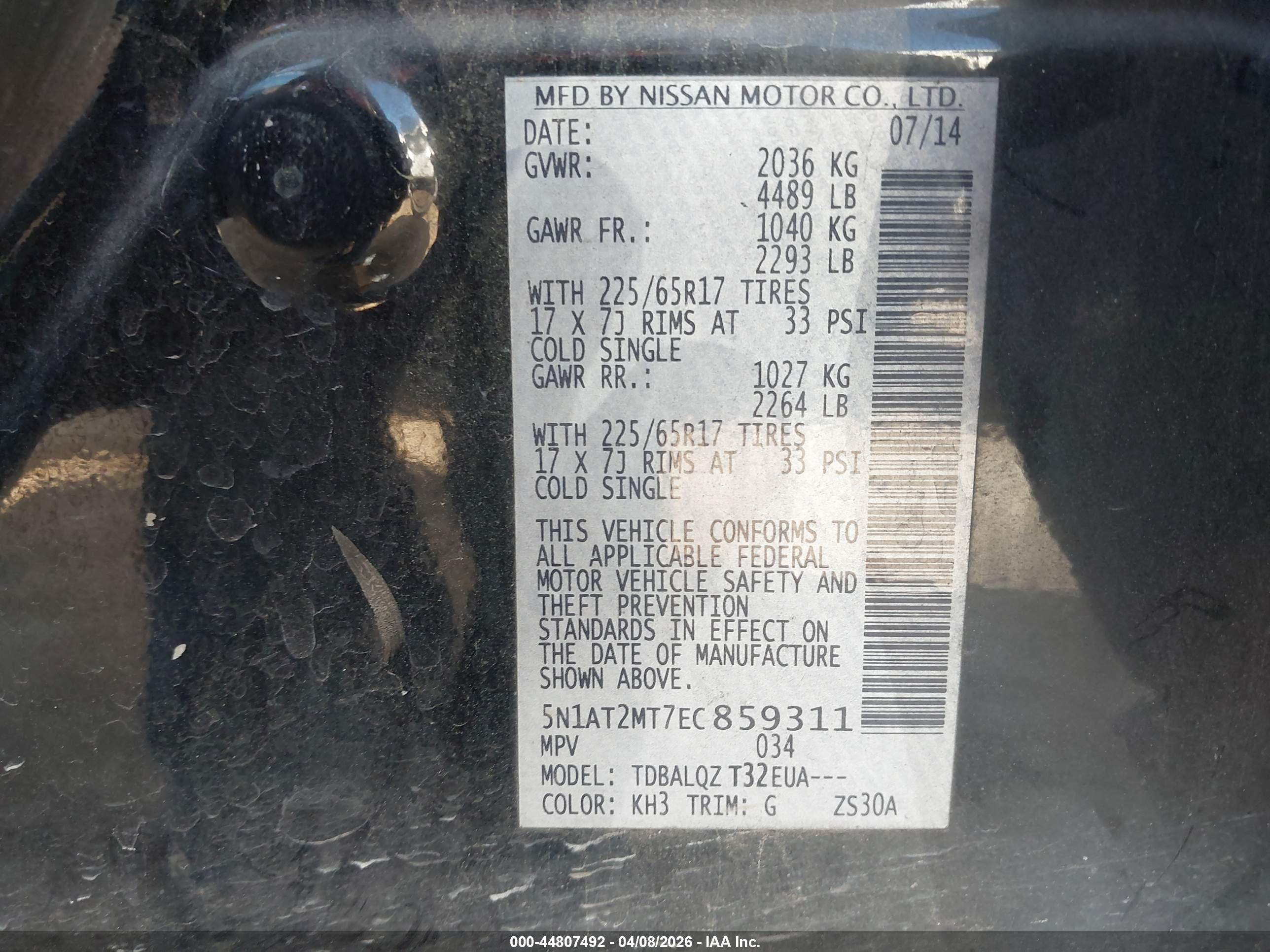 NISSAN ROGUE image 9