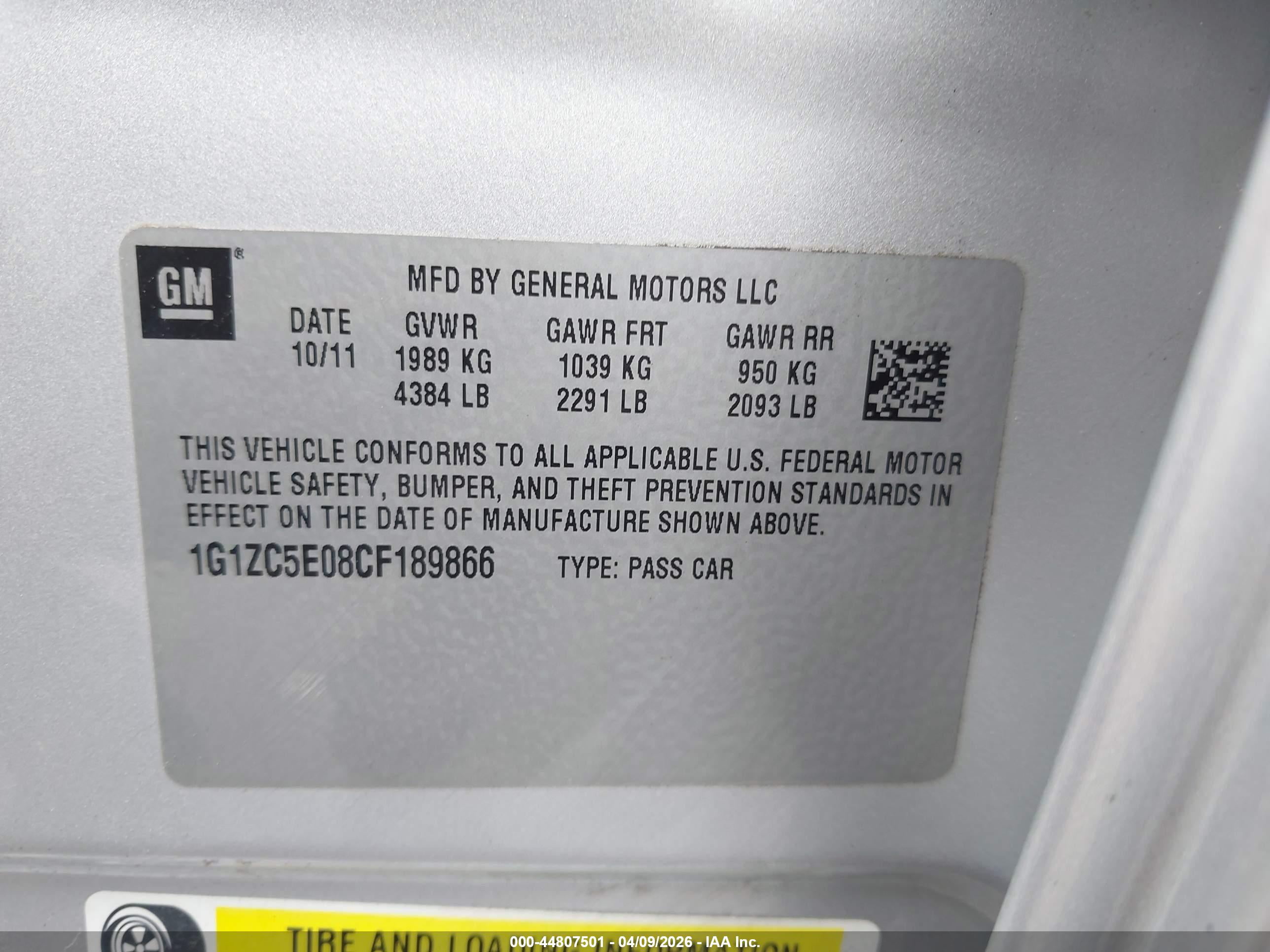 CHEVROLET MALIBU image 9