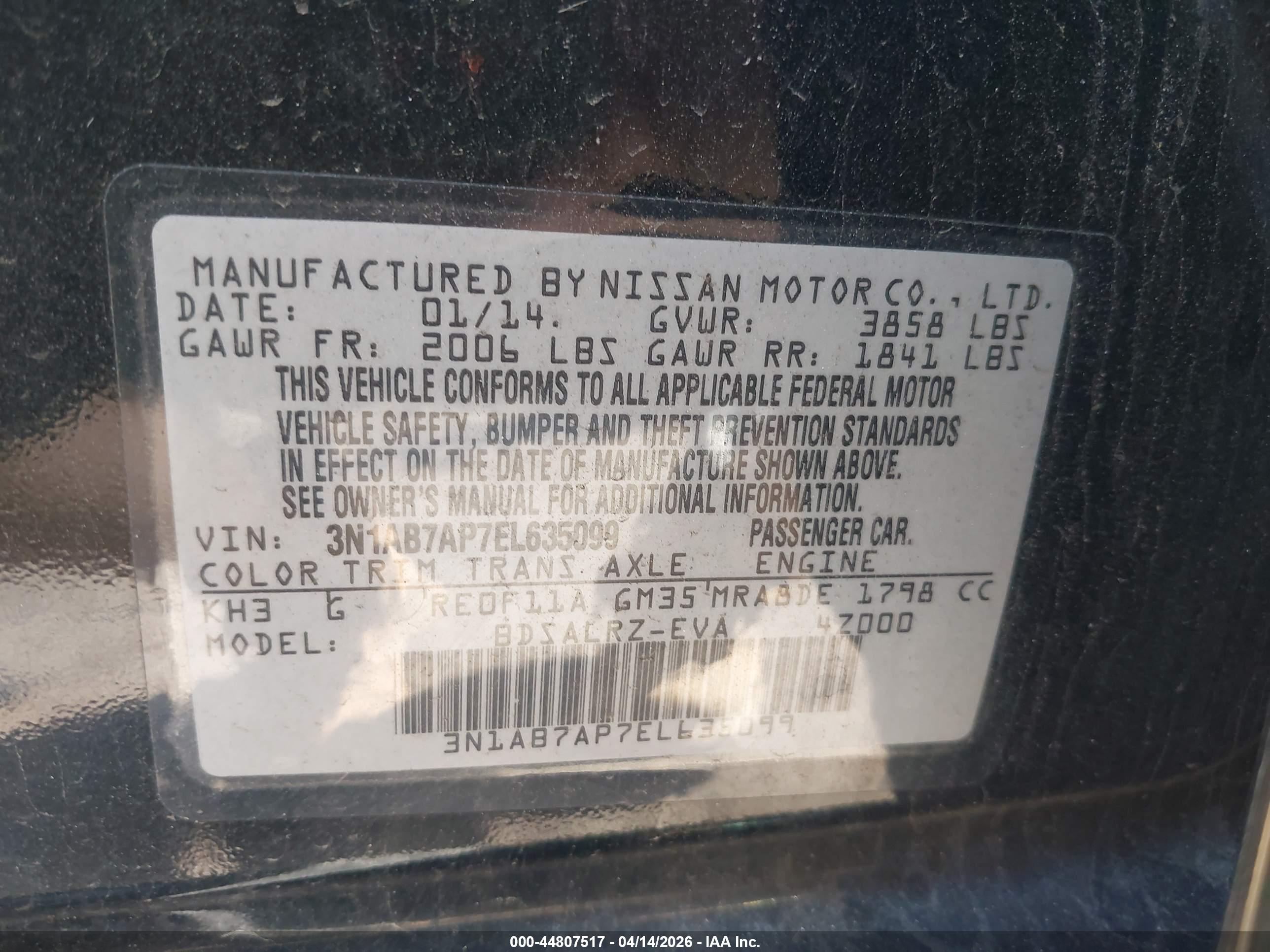 NISSAN SENTRA image 9