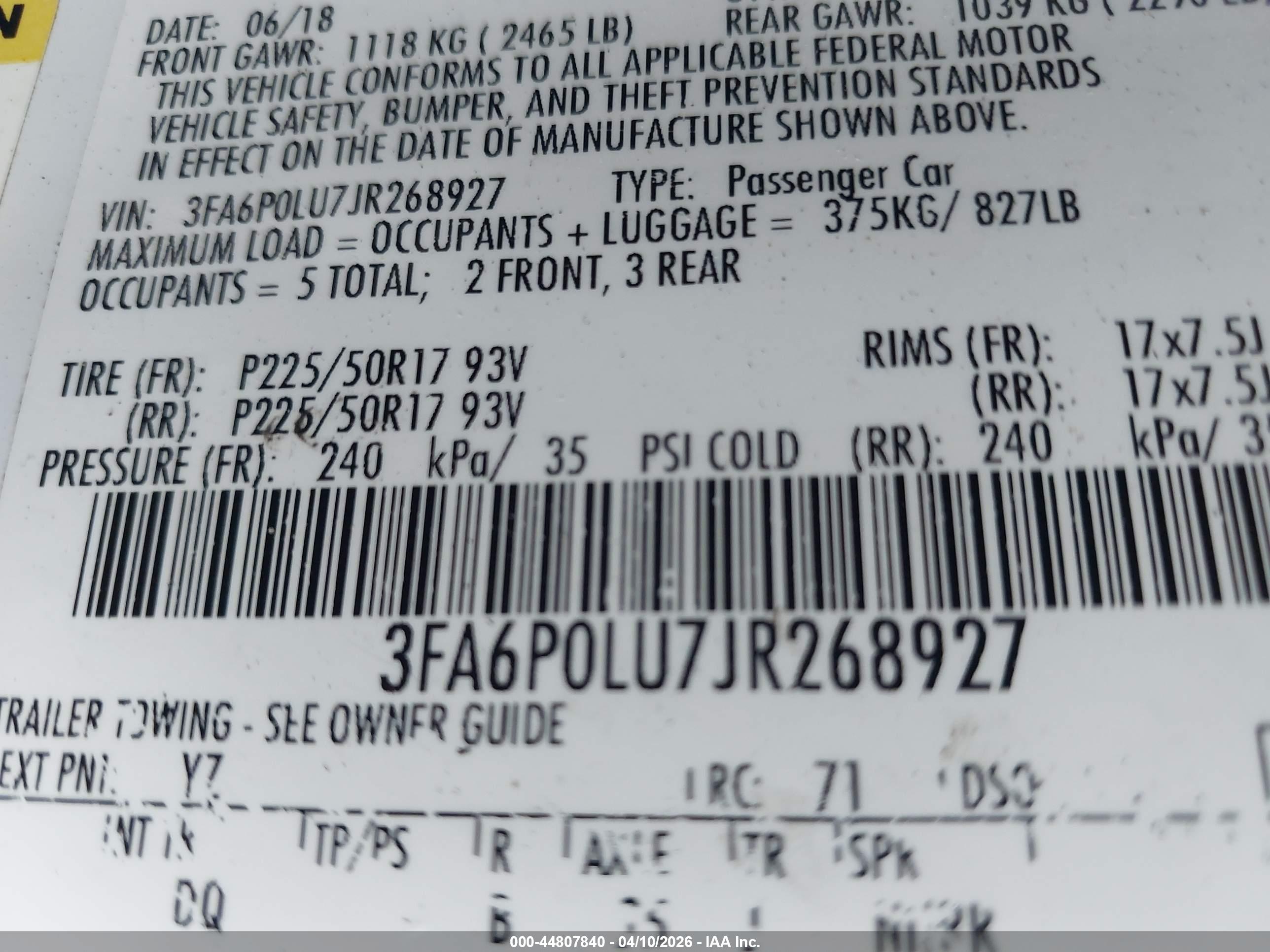 FORD FUSION image 9