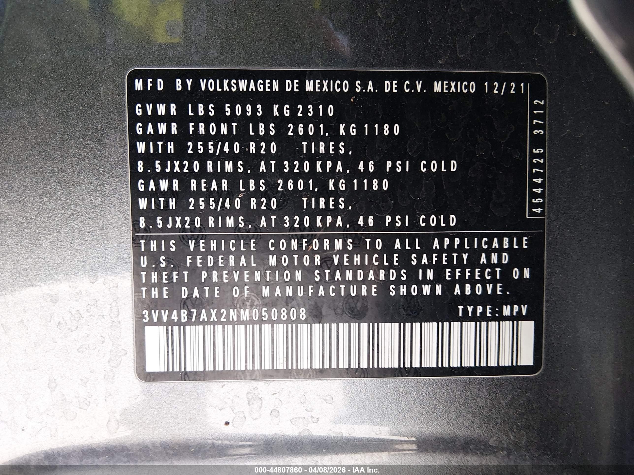 VOLKSWAGEN TIGUAN image 9
