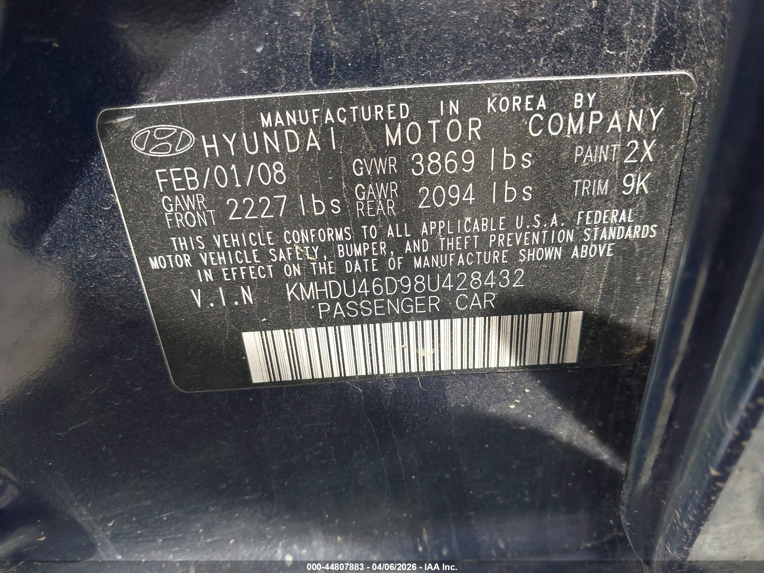 HYUNDAI ELANTRA image 9