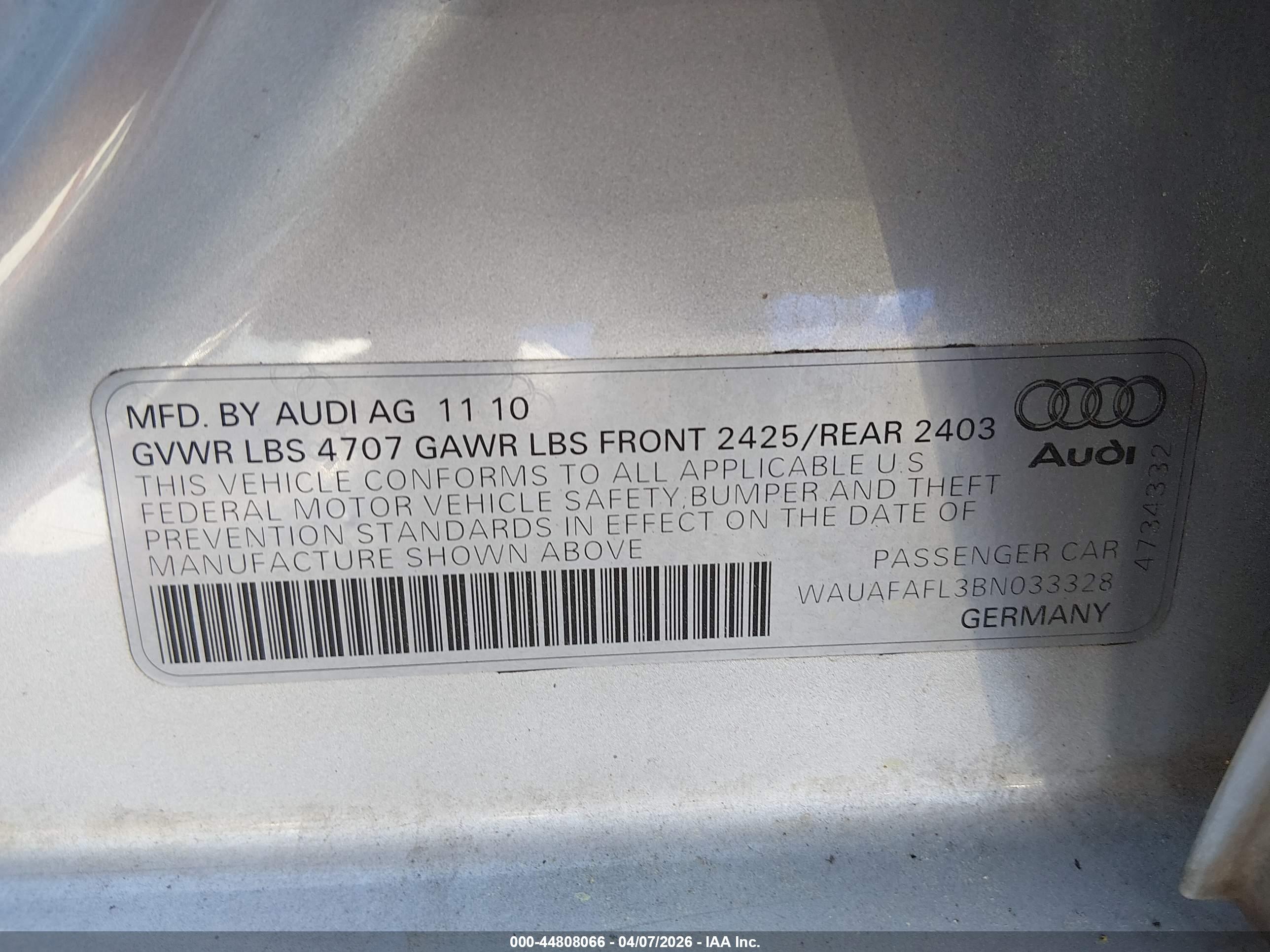 AUDI A4 image 9