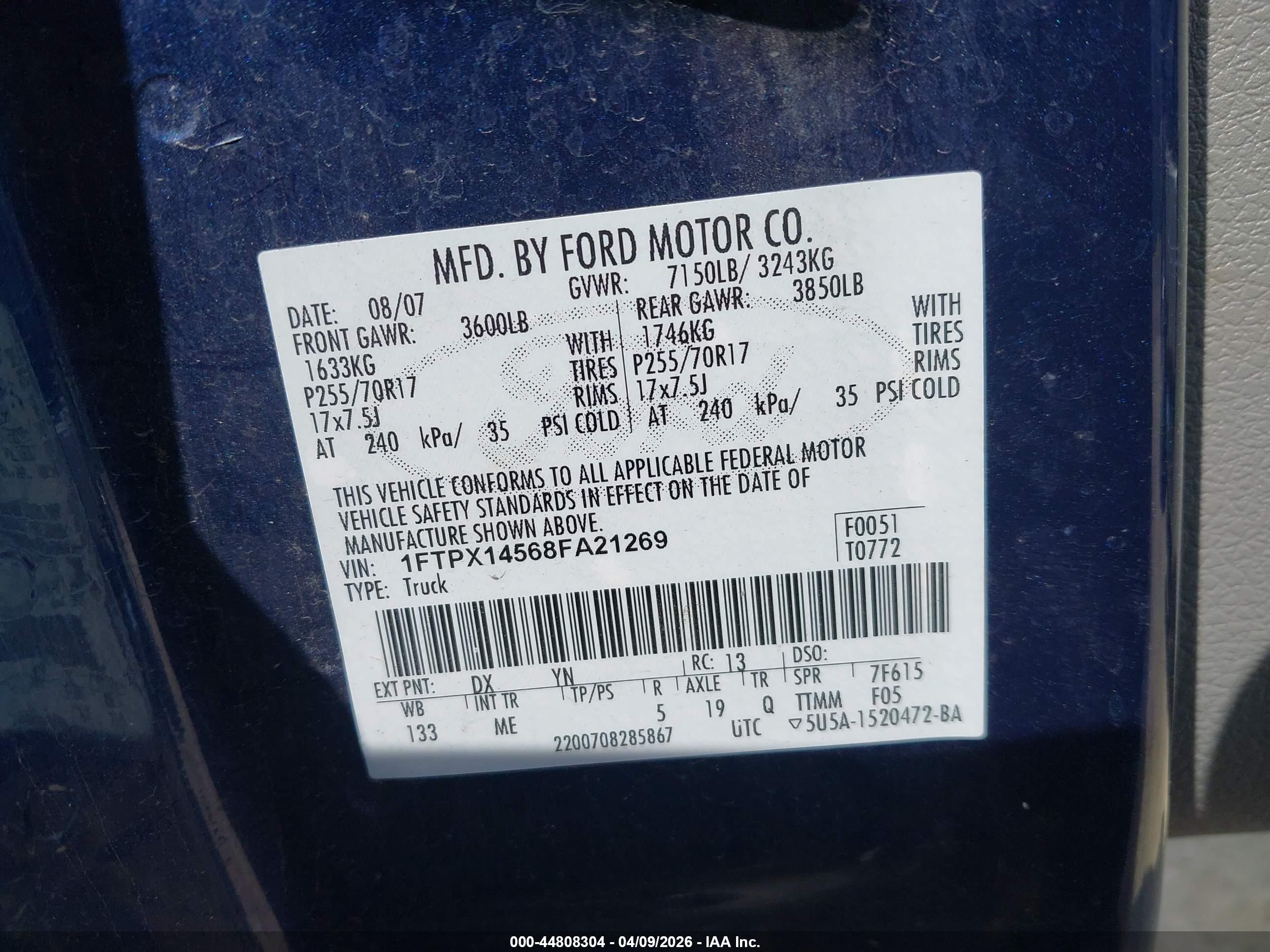 FORD F-150 image 9