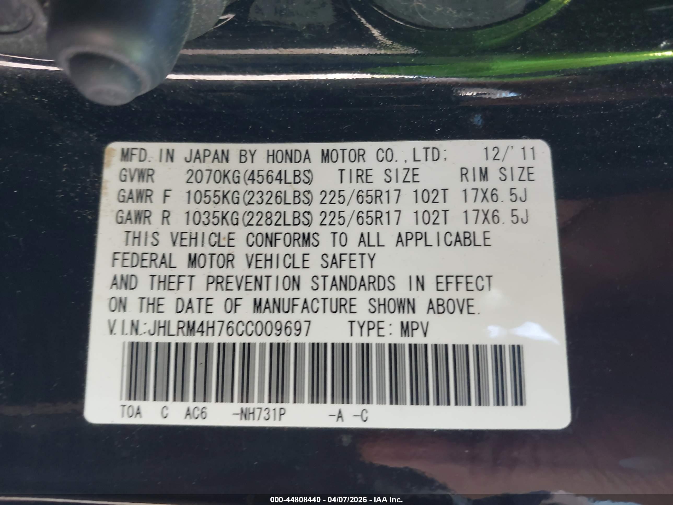 HONDA CR-V image 9