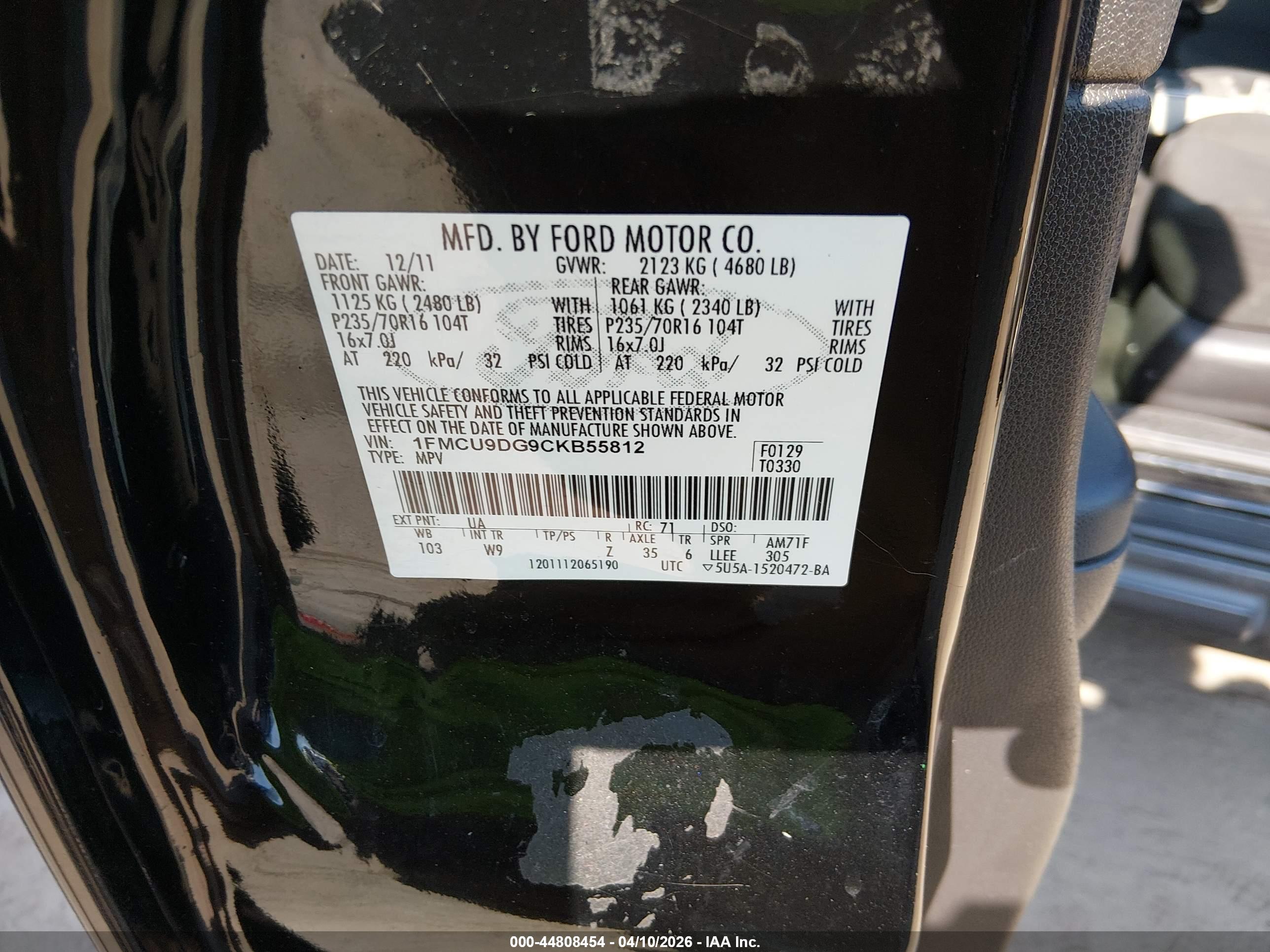 FORD ESCAPE image 9