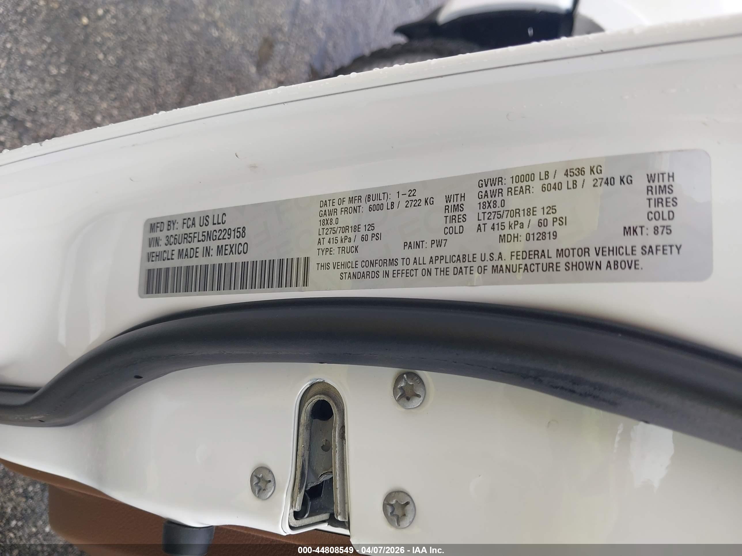 RAM 2500 image 9